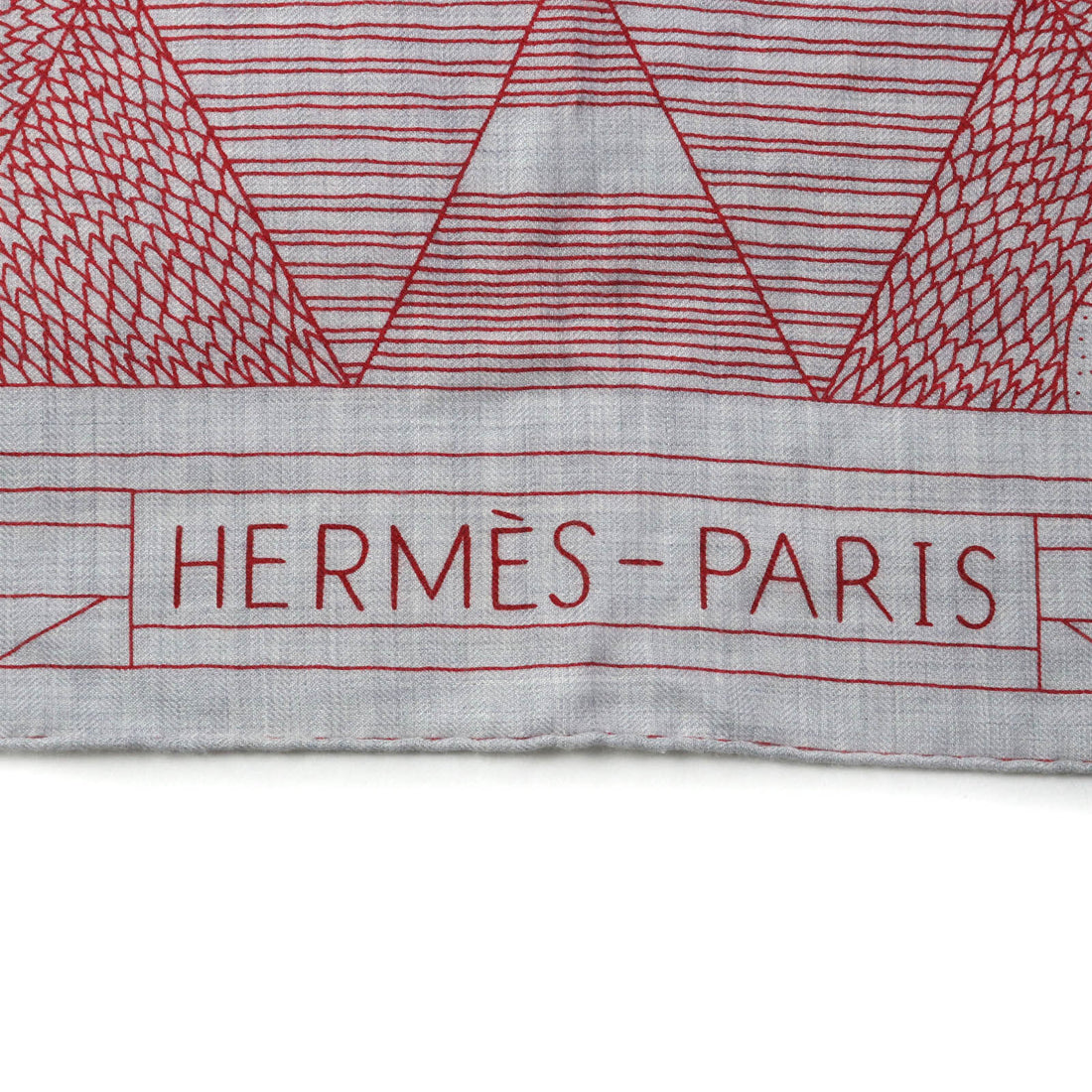 Hermes PATCHWORK HORSE Cashmere Silk Shawl