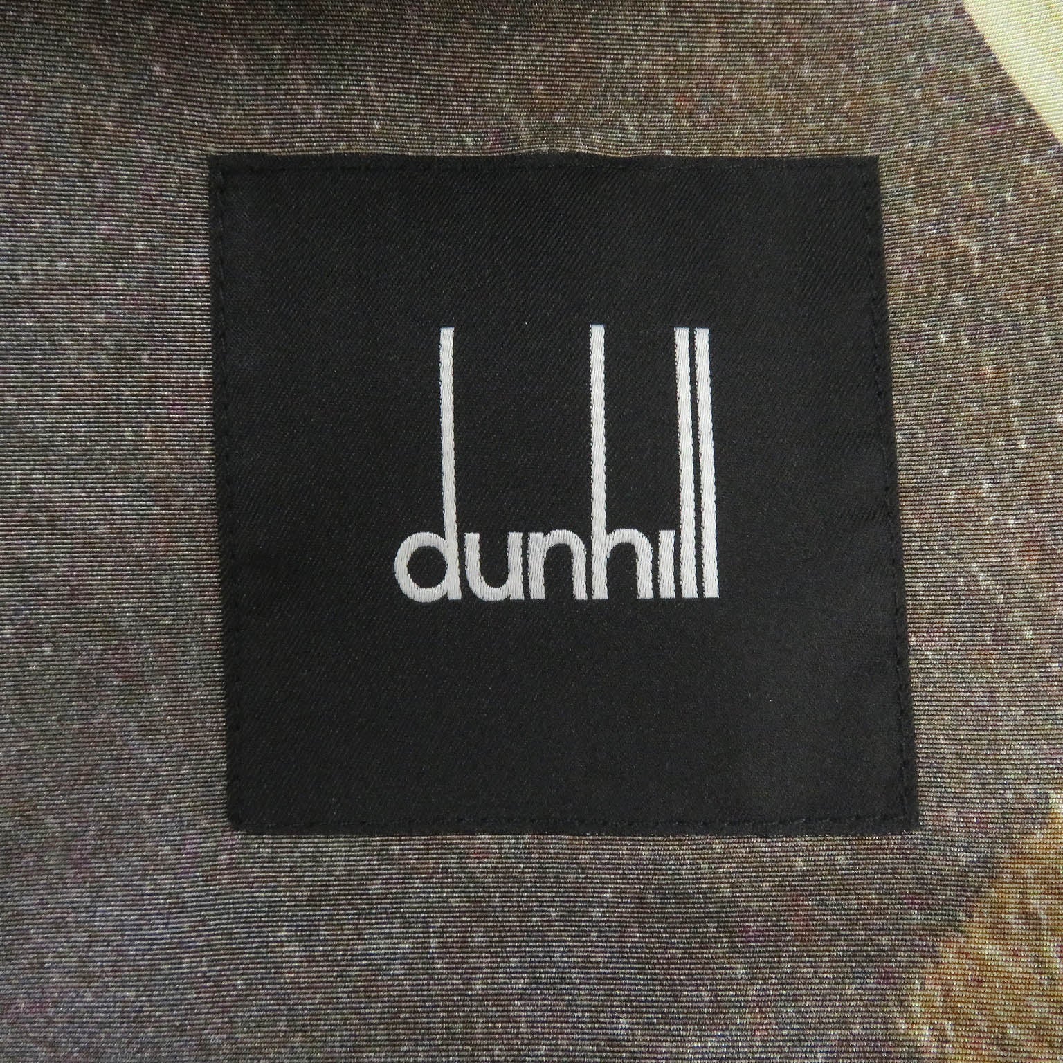 Dunhill Silk Hoodie Poncho M Black