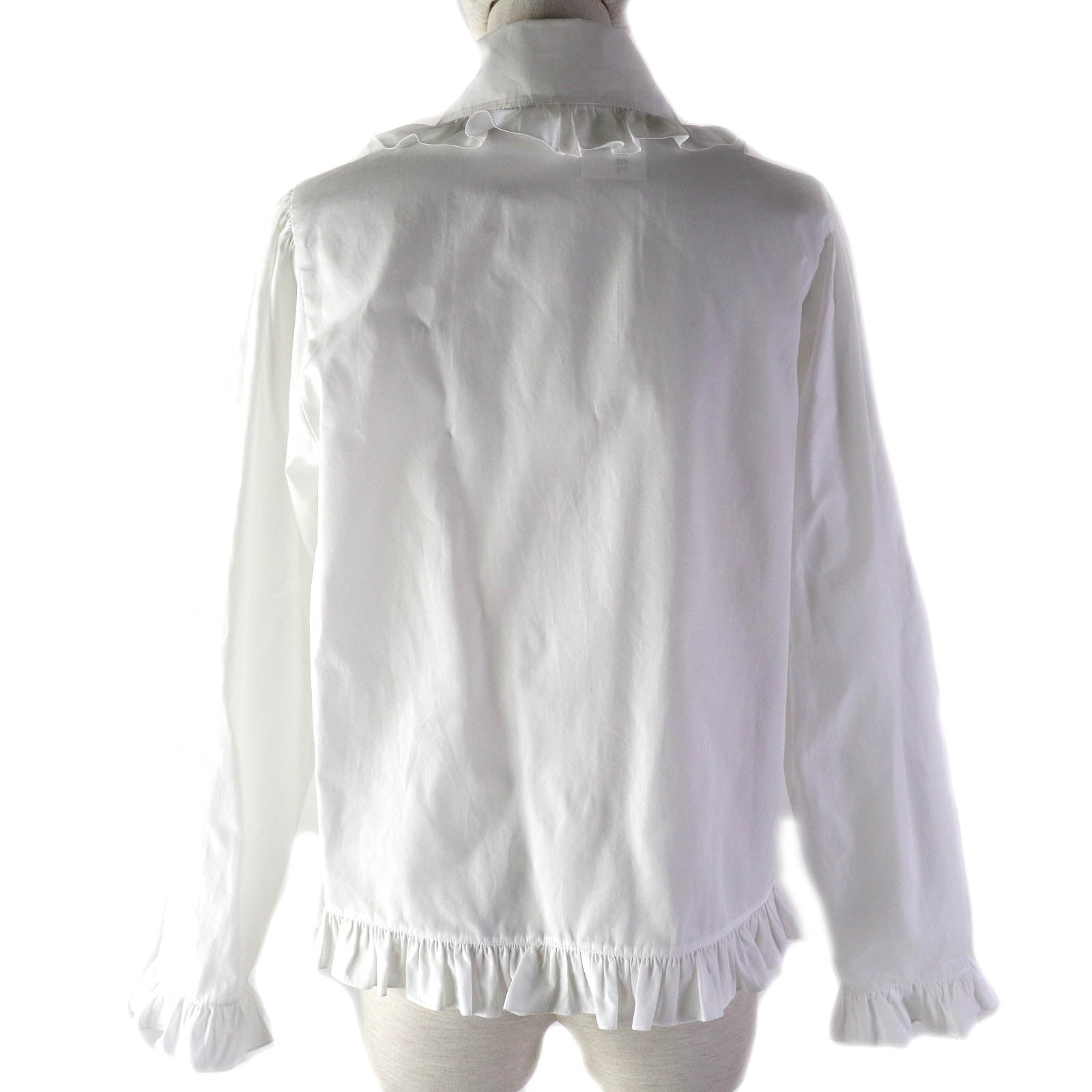 Chanel Cotton Double-Breasted Shirt Jacket Women