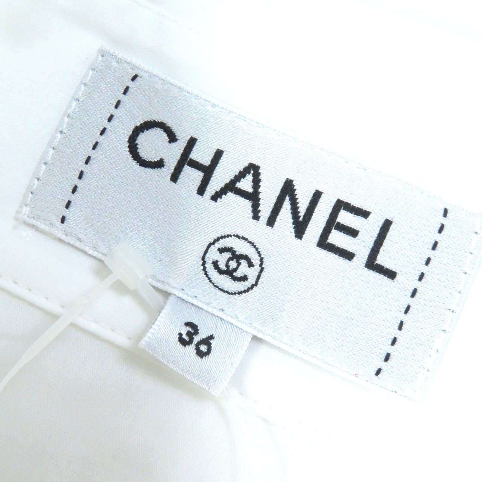 Chanel Cotton Double-Breasted Shirt Jacket Women