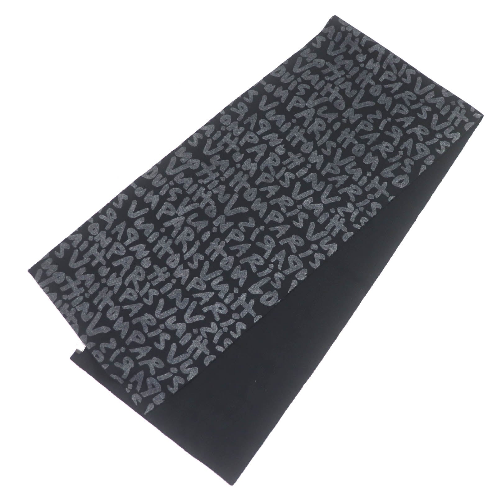 Louis Vuitton Wool Cashmere Graffiti Scarf