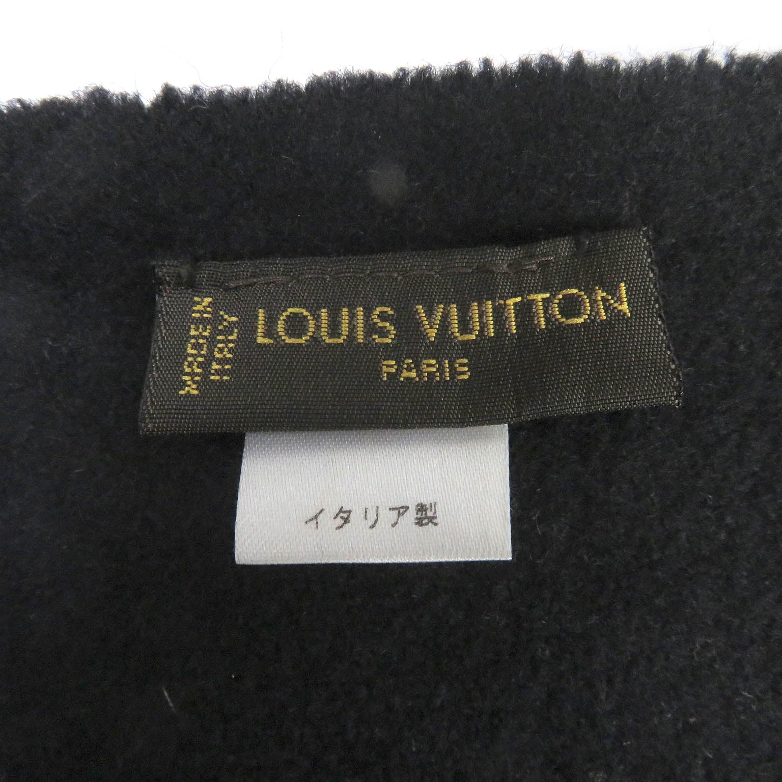 Louis Vuitton Wool Cashmere Graffiti Scarf