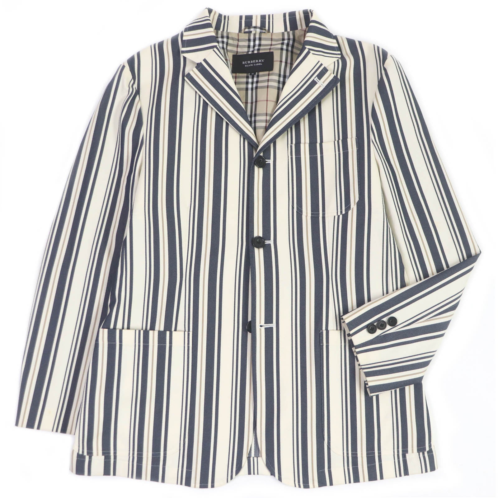 Burberry Tailored Jacket Cotton Polyester M