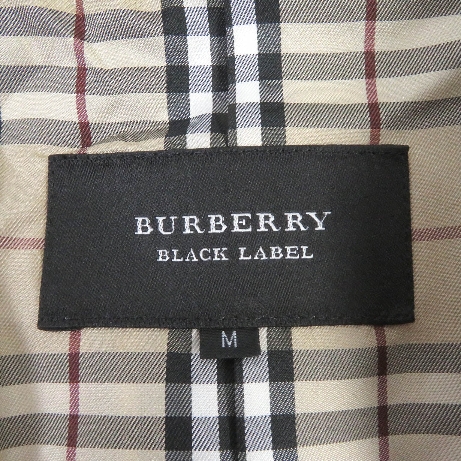 Burberry Tailored Jacket Cotton Polyester M