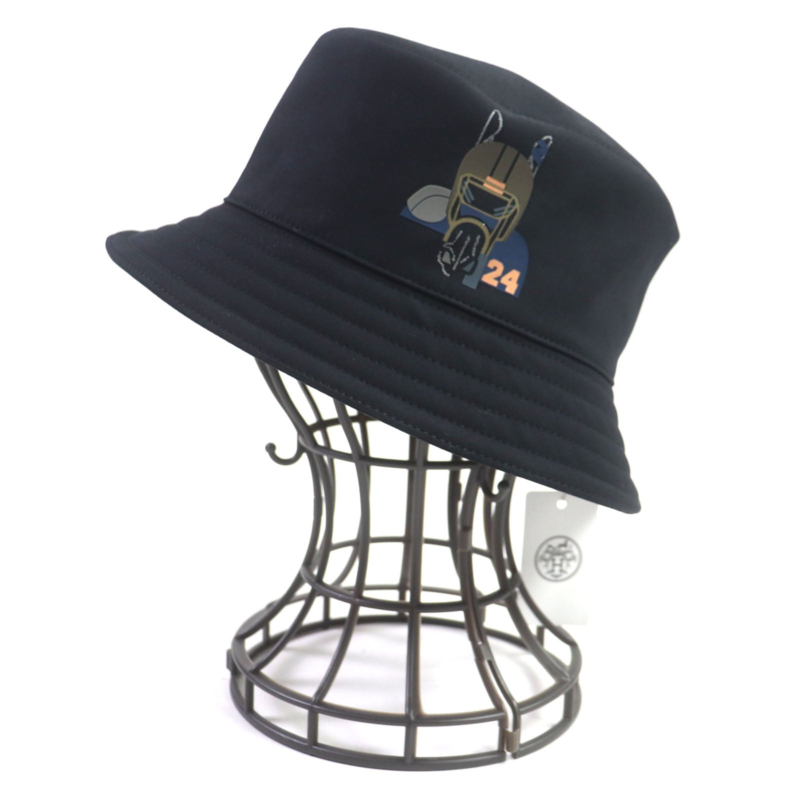 Hermes Fred Quarterbash Hat Black 58