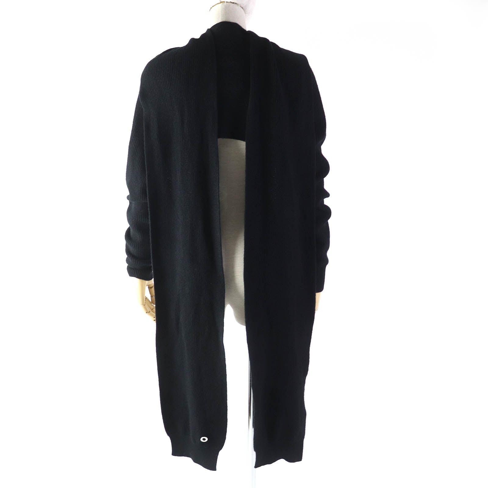 Hermes Cashmere Bolero Cardigan Black 34