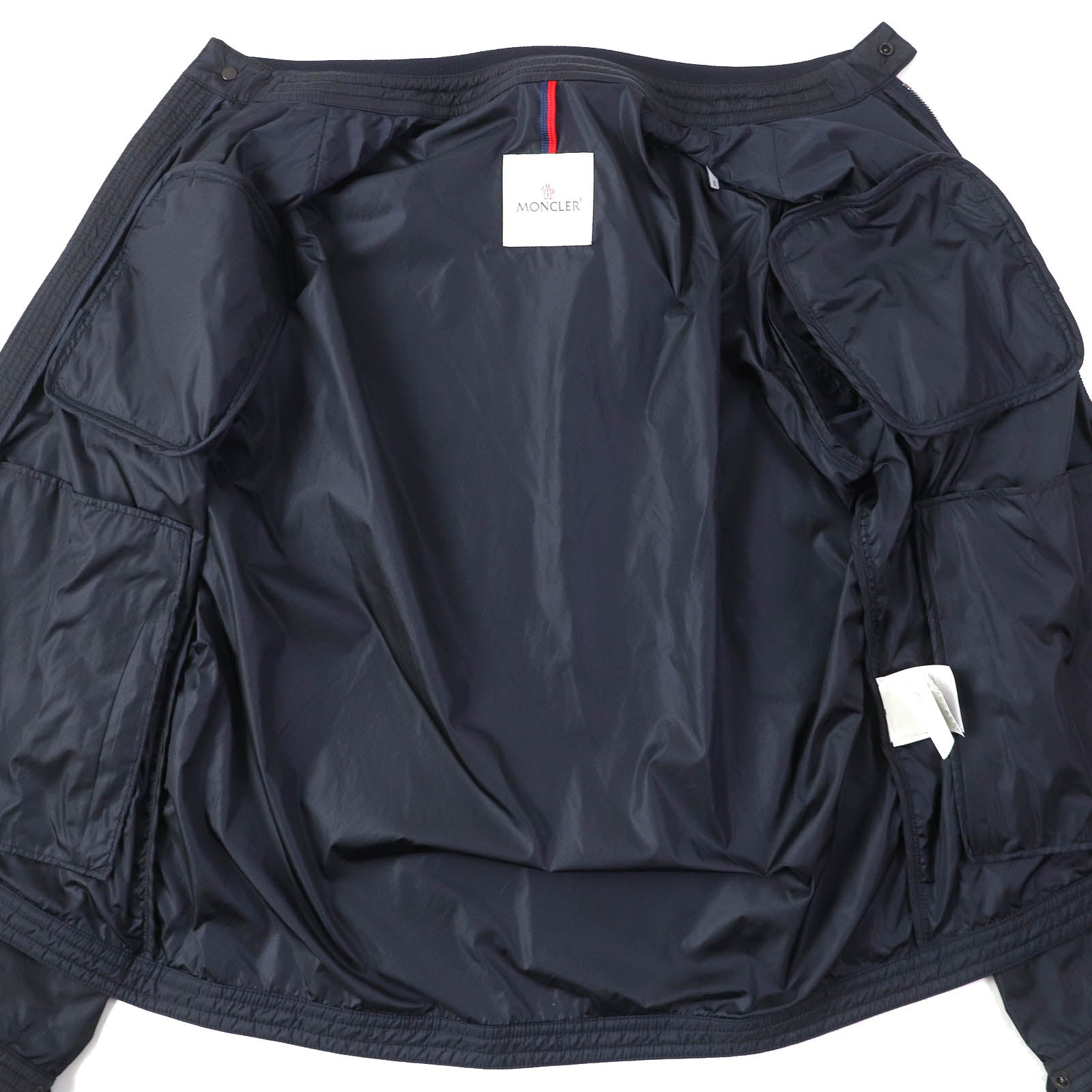 Moncler Fabrice Nylon Jacket Navy Mens