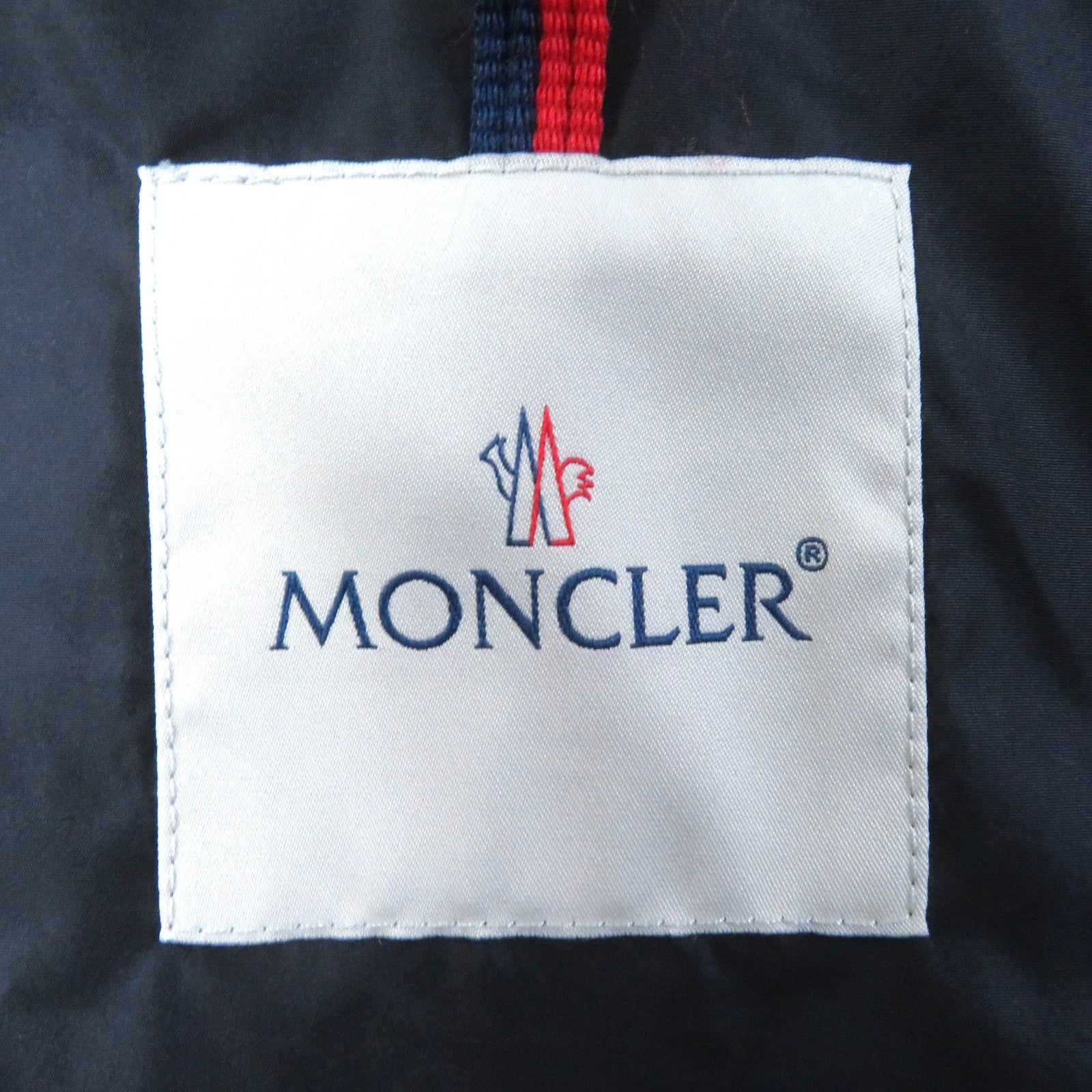 Moncler Fabrice Nylon Jacket Navy Mens