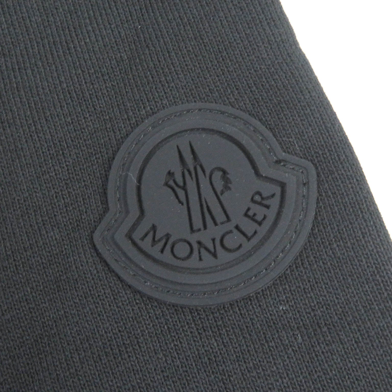 Moncler Cotton Logo Hoodie Black L