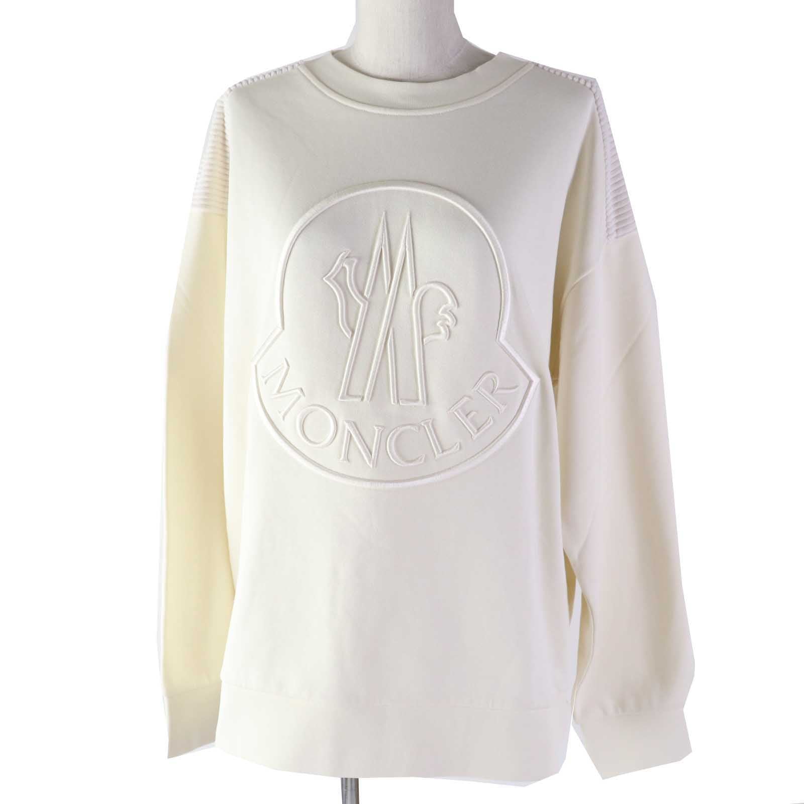 Moncler Cotton Nylon Logo Sweatshirt XS Women