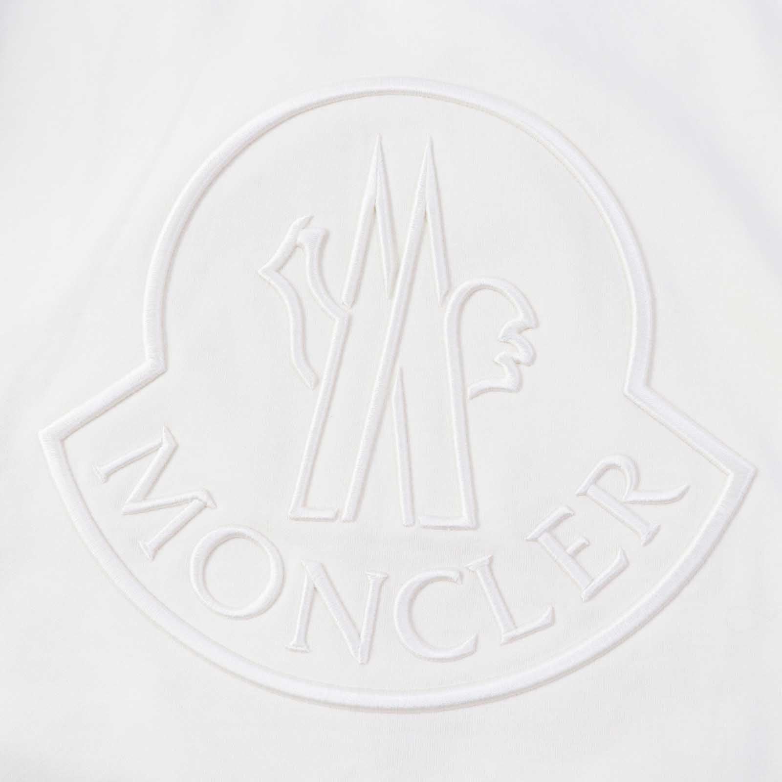 Moncler Cotton Nylon Logo Sweatshirt XS Women