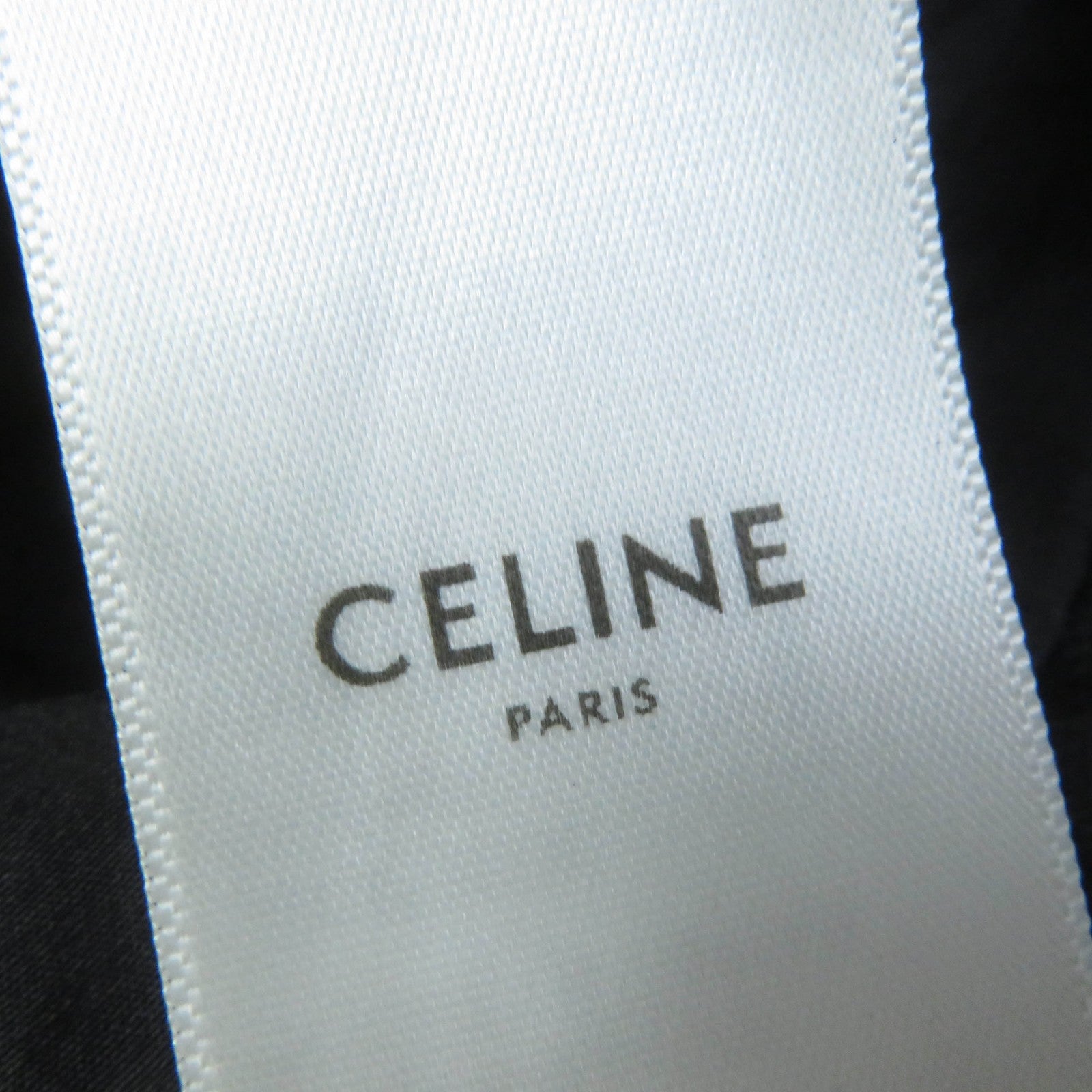 Celine Quilted Leather Mini Skirt with Metal Logo