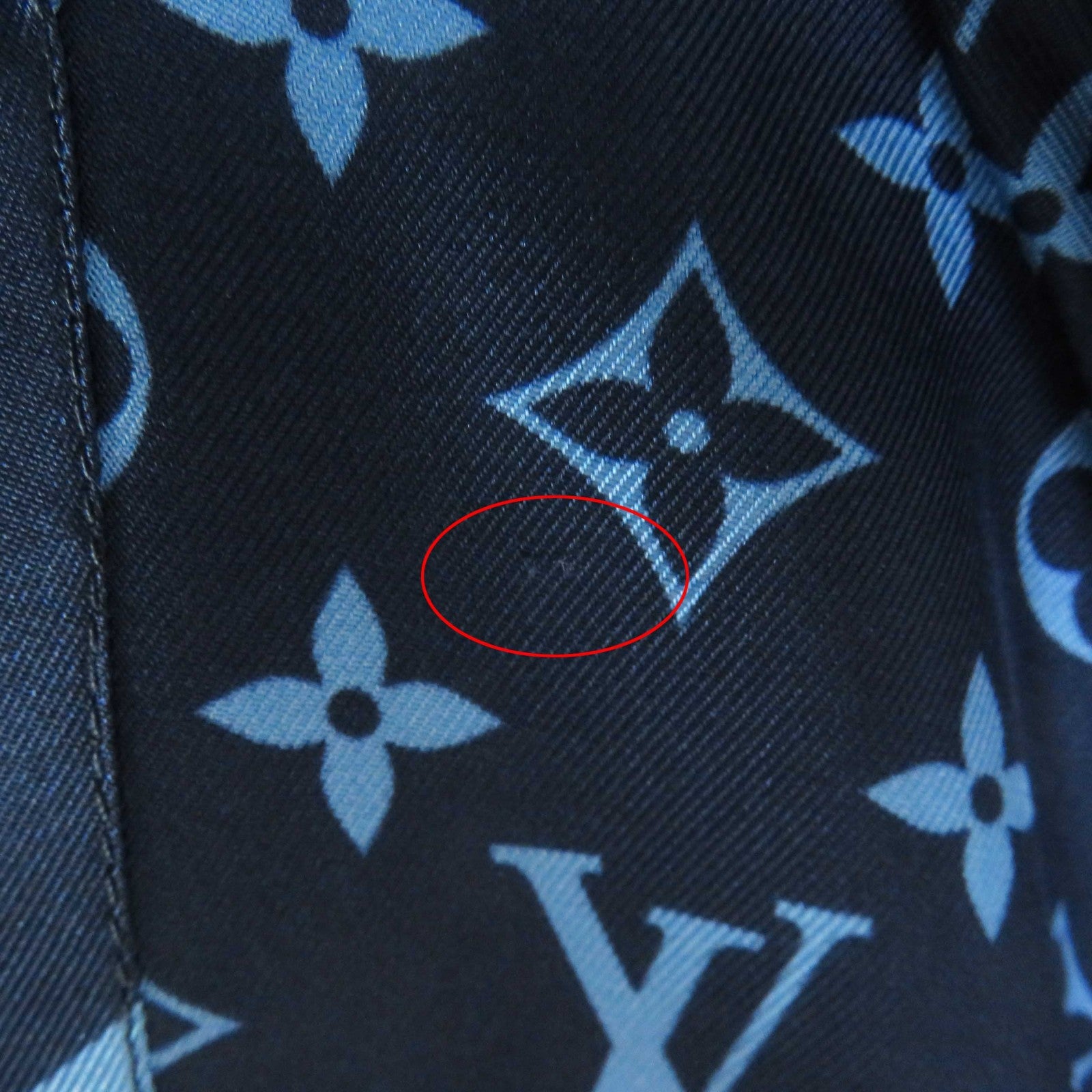 Louis Vuitton Silk Monogram Pajama Shirt