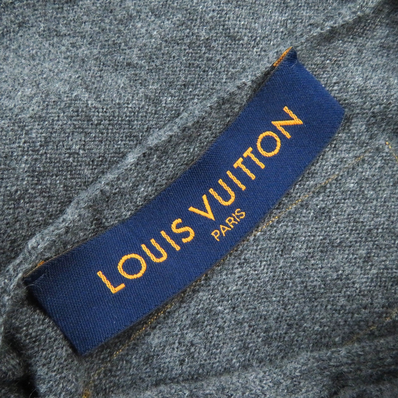 Louis Vuitton Cashmere Silk Hooded Pullover XL