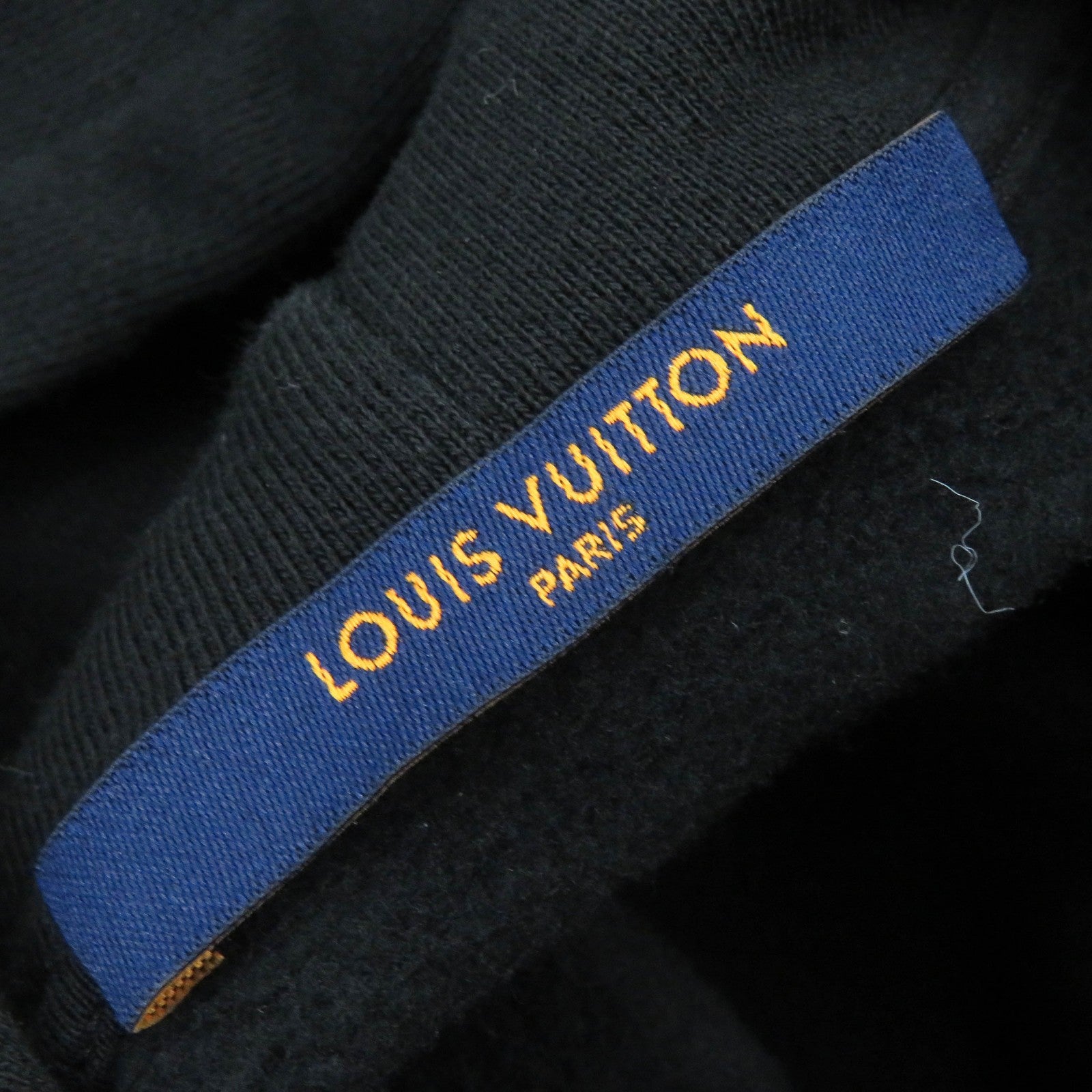 Louis Vuitton Cotton Hoodie Pullover Black L