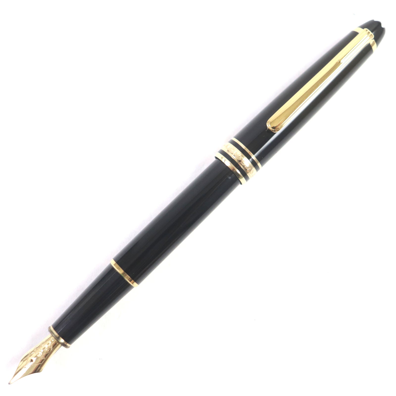 Montblanc Meisterstuck K14 Fountain Pen Black Gold