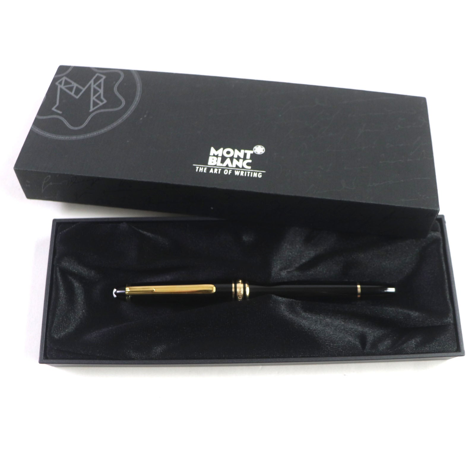 Montblanc Meisterstuck K14 Fountain Pen Black Gold