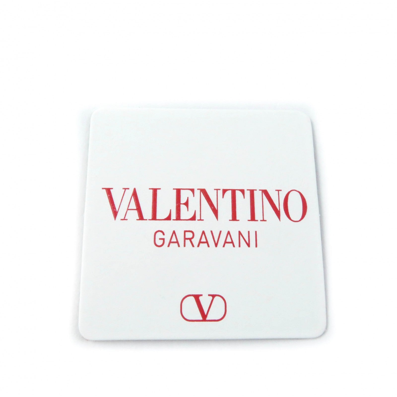 Valentino Swarovski V Logo Crystal Earrings