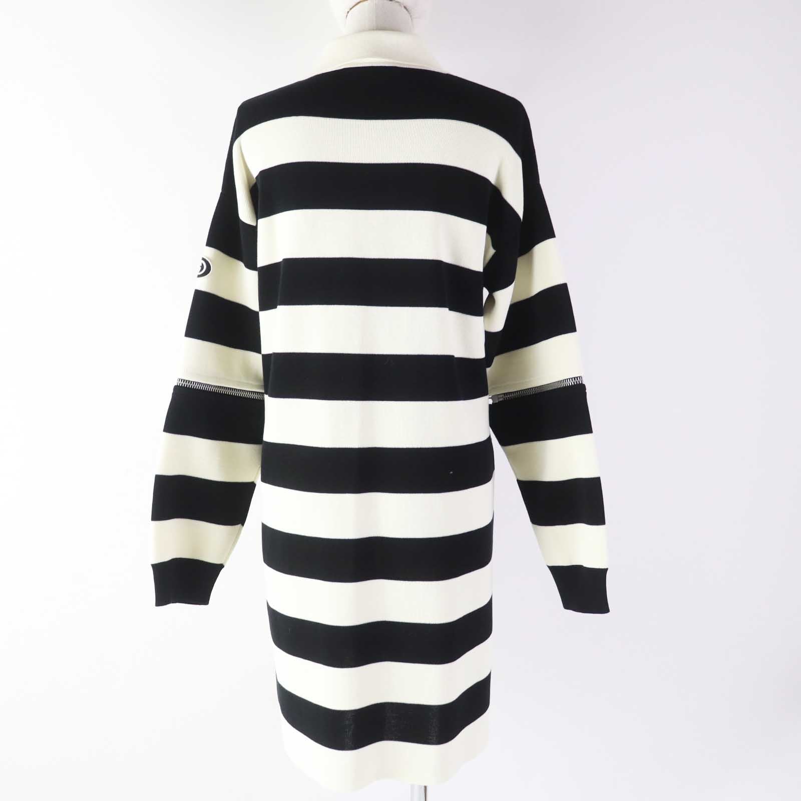 Gucci Cotton 2WAY Knit Dress with Logo Patch