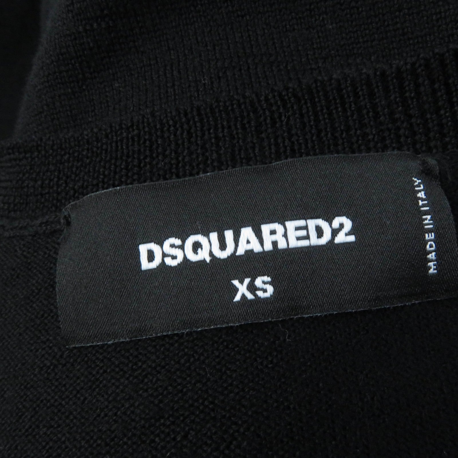 DSQUARED2 Wool ICON Logo Knit Sweater XS