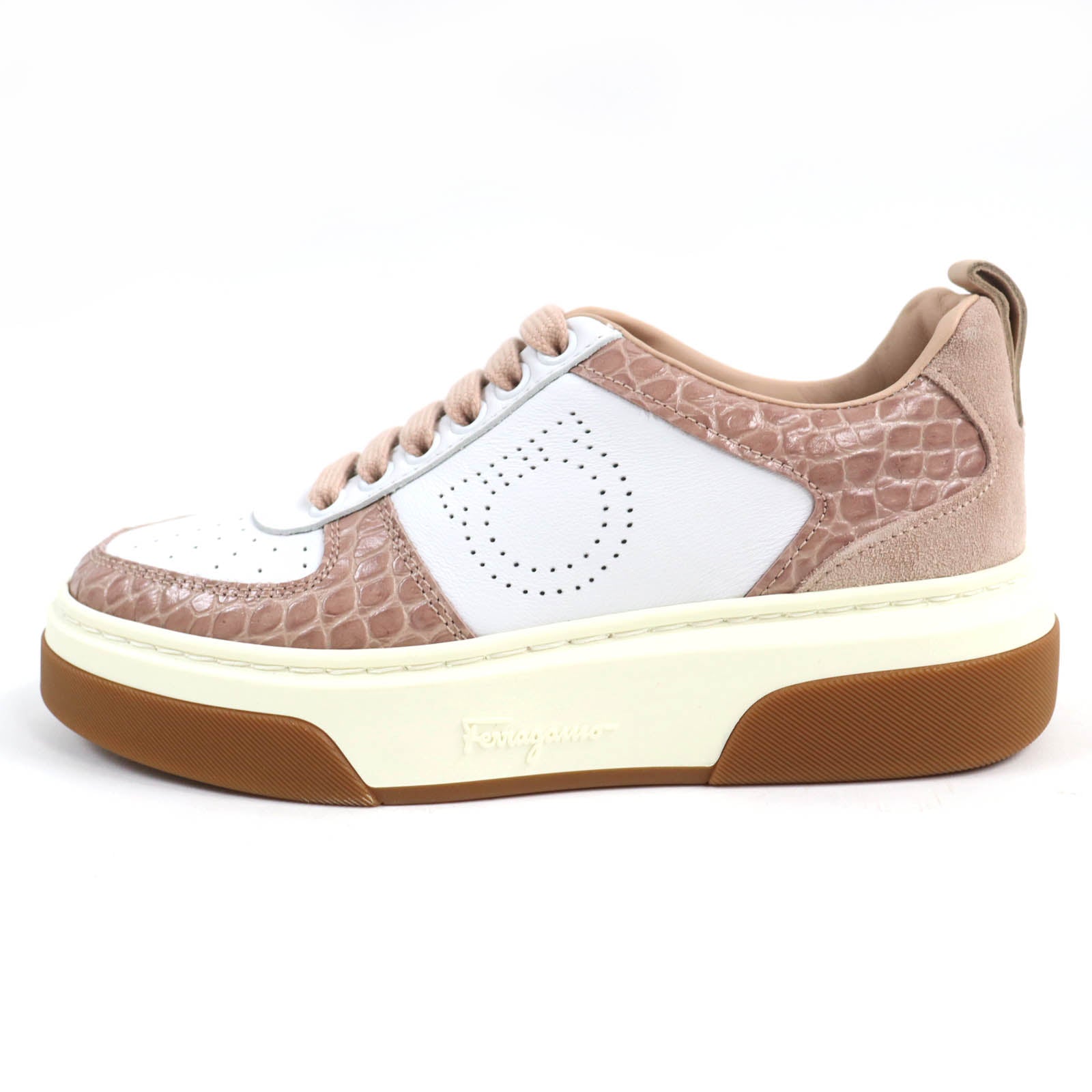 Salvatore Ferragamo Cassina Leather Sneakers Women