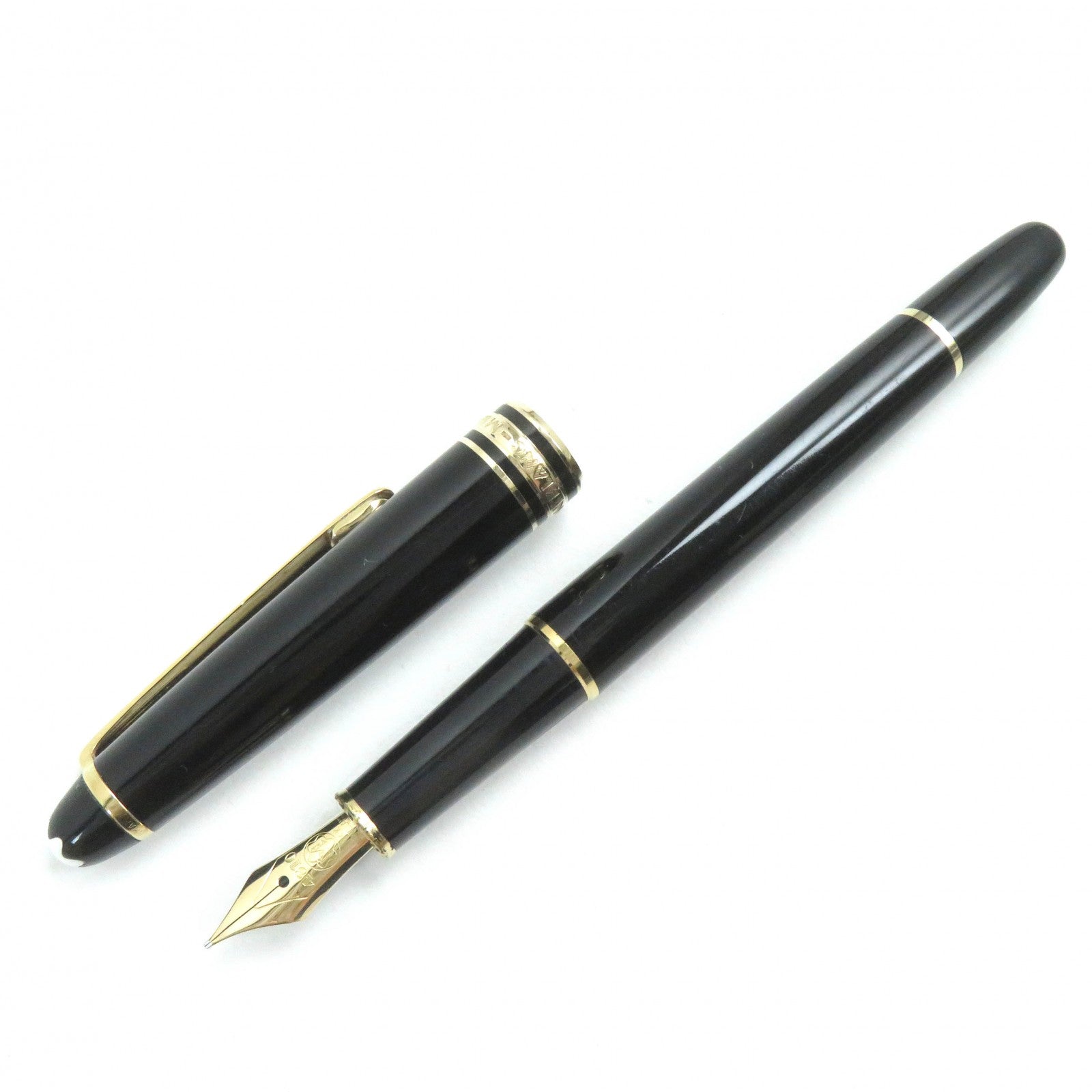 Montblanc Meisterstck K14 Fountain Pen Black Gold