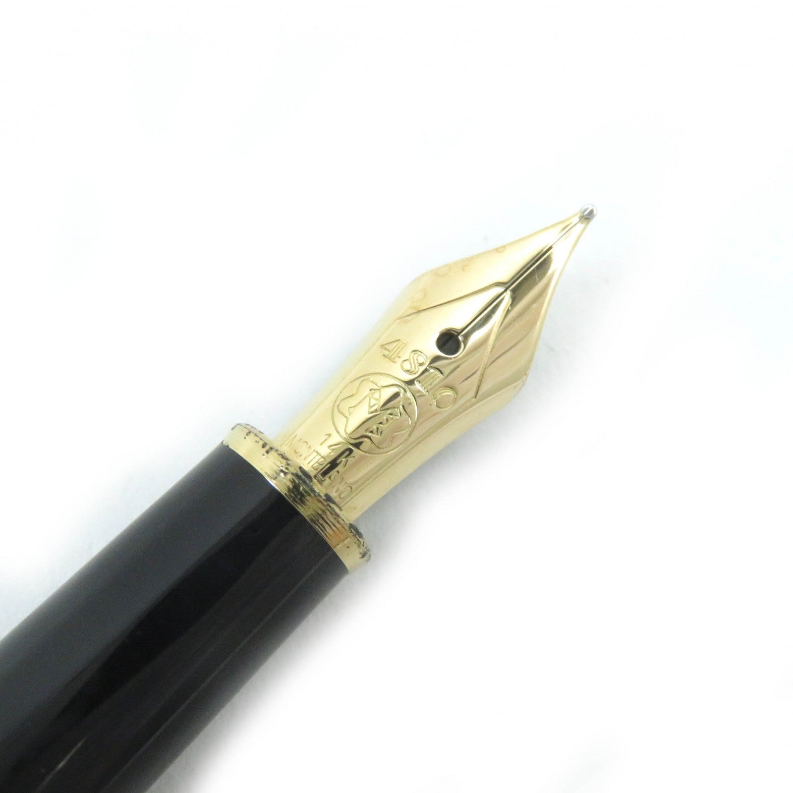 Montblanc Meisterstck K14 Fountain Pen Black Gold