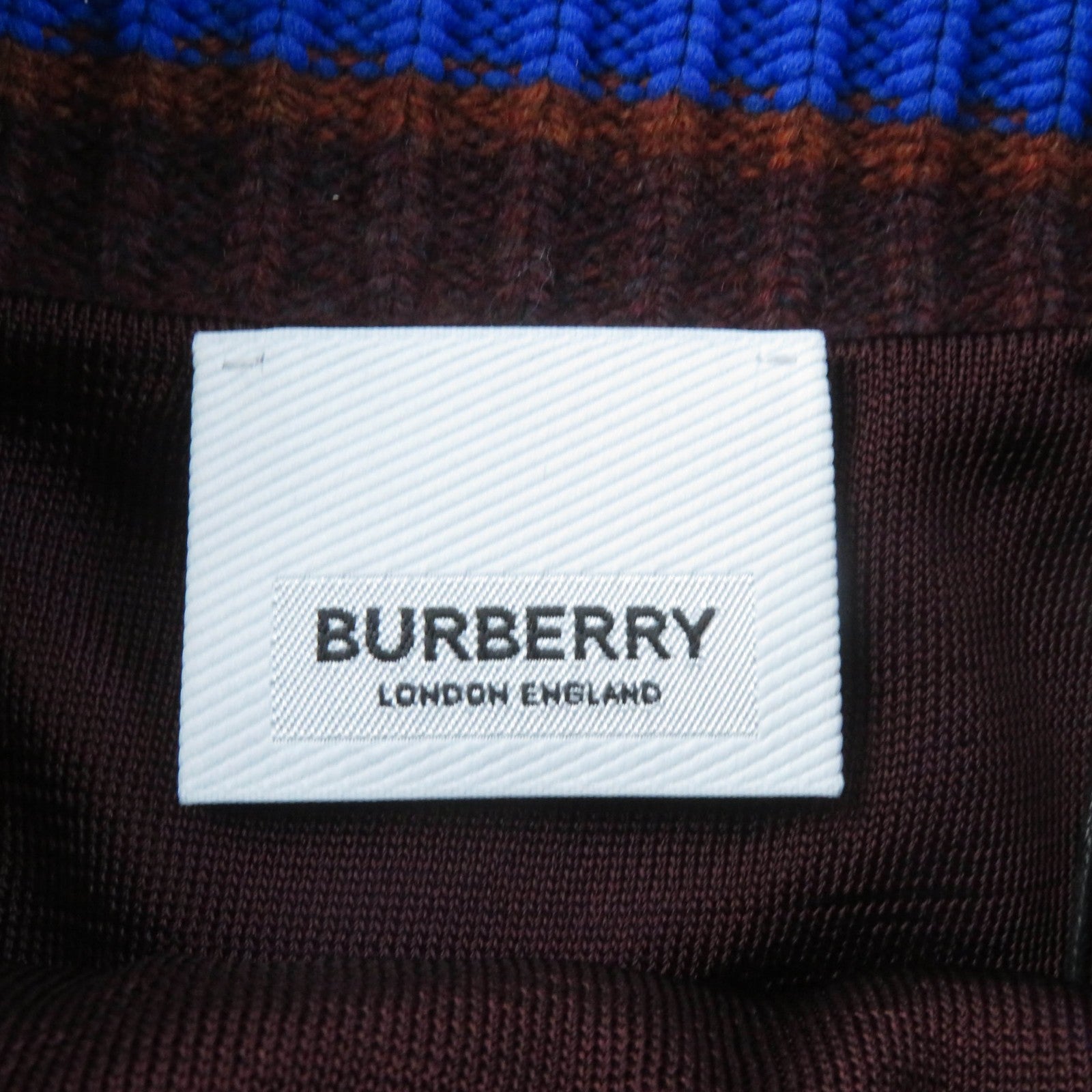 Burberry Argyle Knit Skirt Multicolor XS