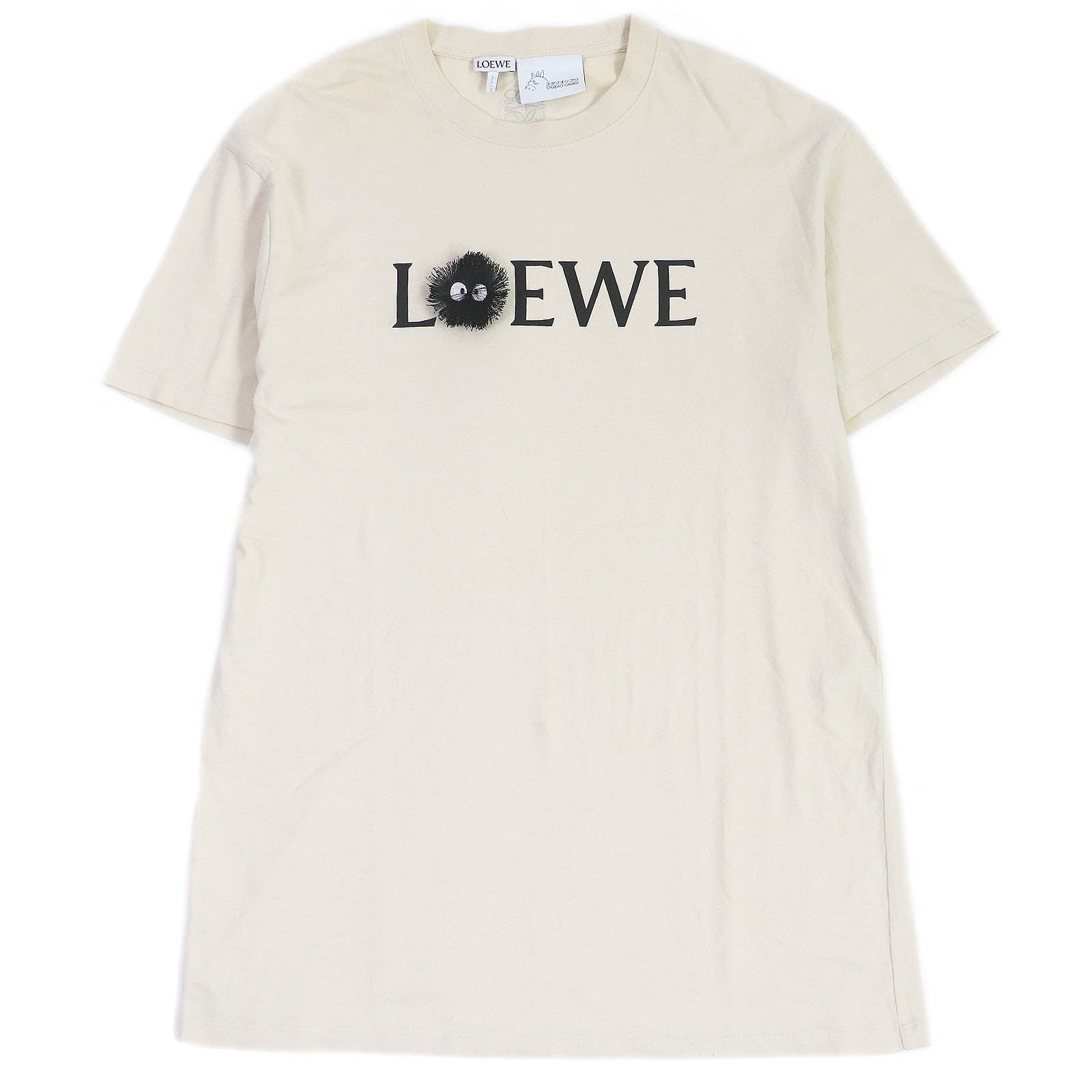 Loewe Totoro T-shirt XS Black Cotton