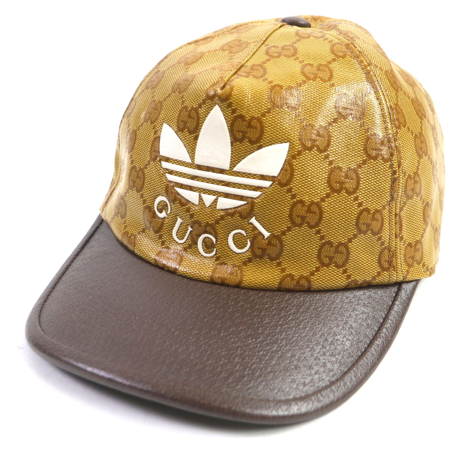 Gucci GG Pattern Baseball Cap Brown XS