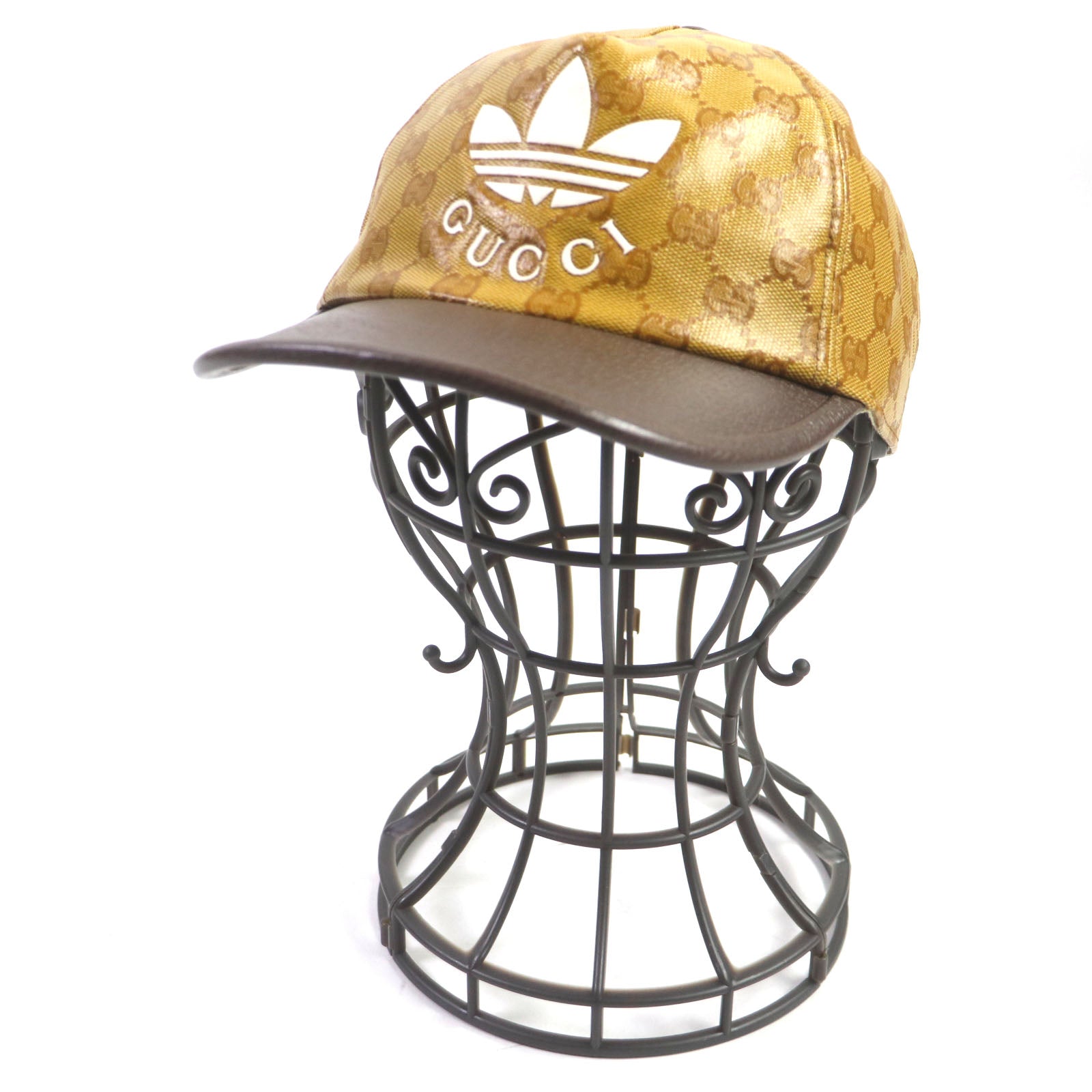 Gucci GG Pattern Baseball Cap Brown XS