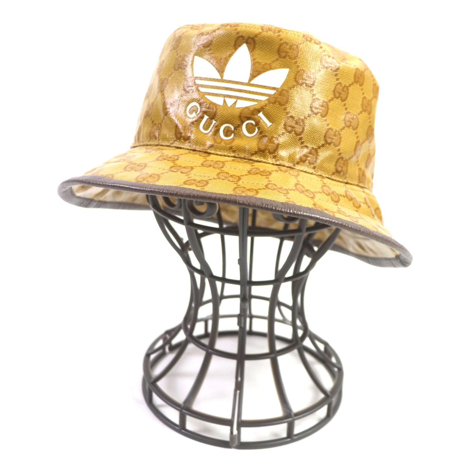 Gucci GG Pattern Bucket Hat Brown S