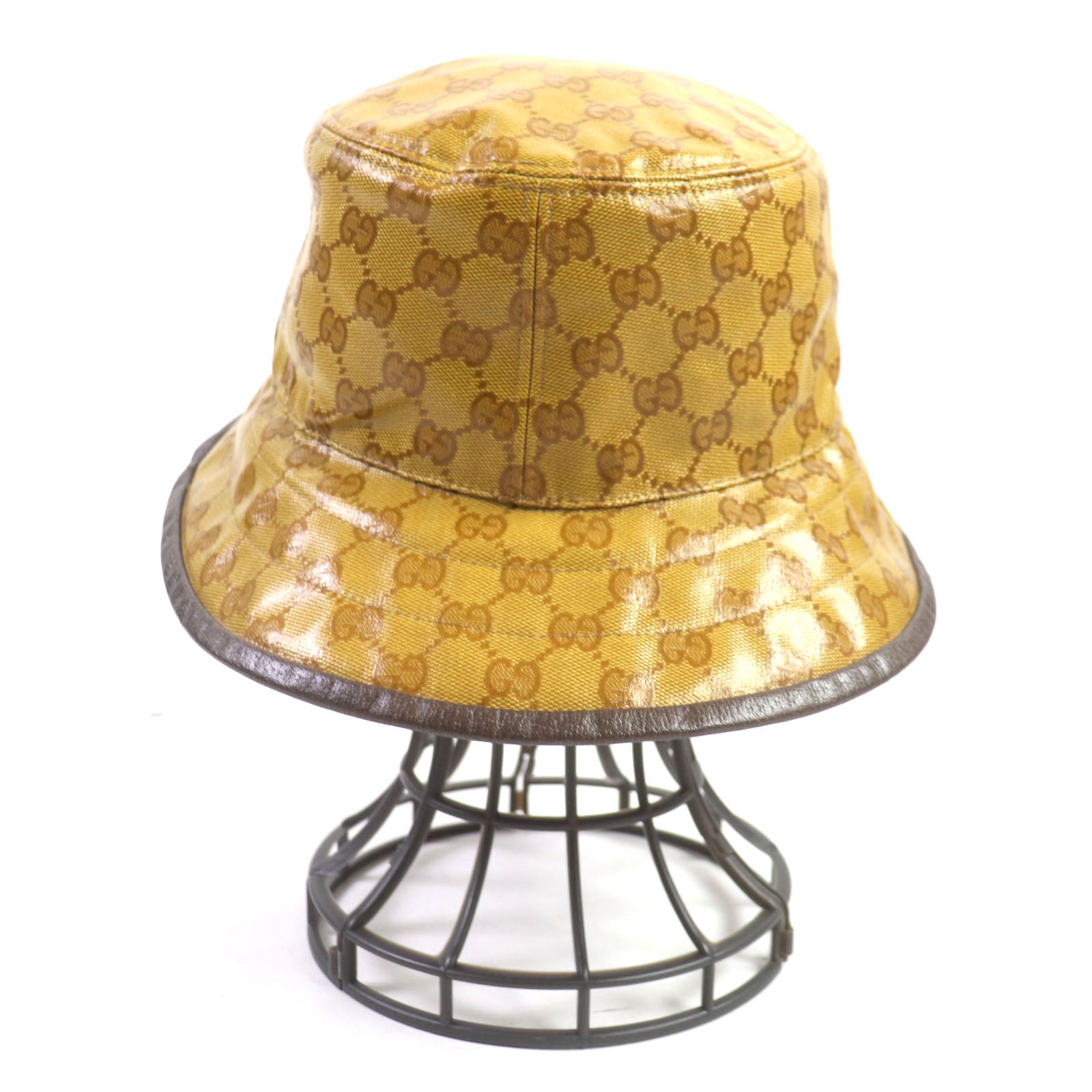 Gucci GG Pattern Bucket Hat Brown S