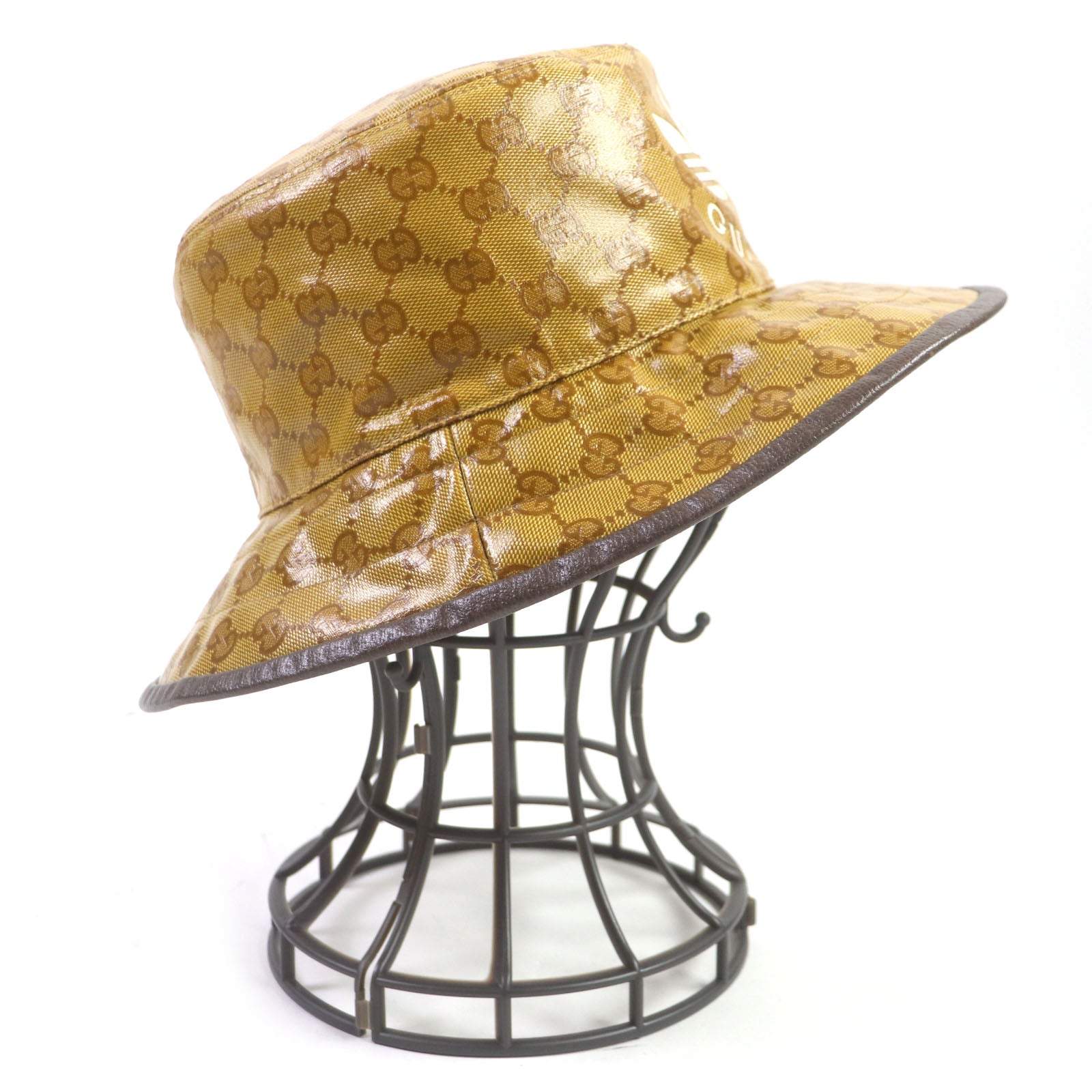 Gucci GG Pattern Bucket Hat Brown S