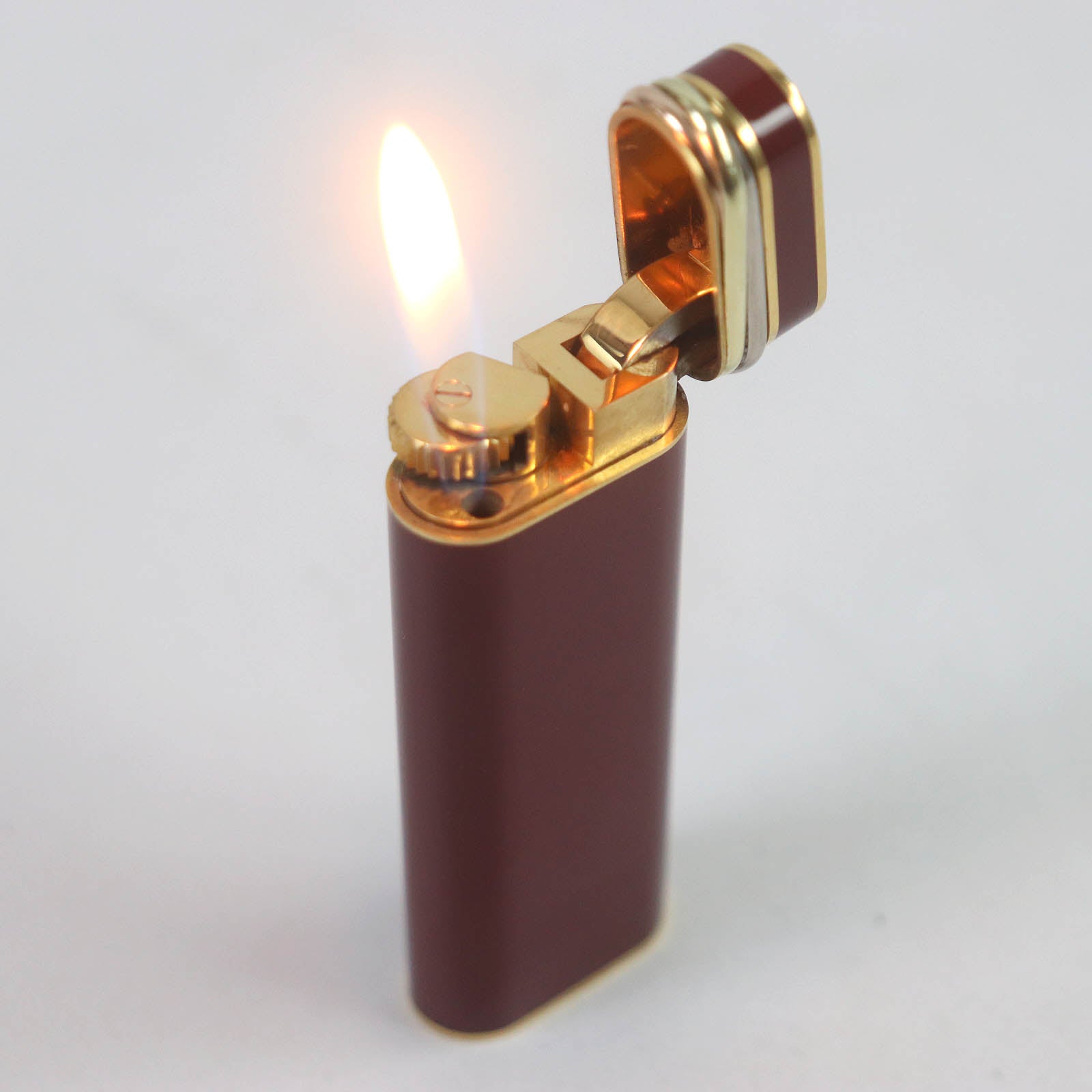 Cartier Trinity Oval Lacquer Gas Lighter