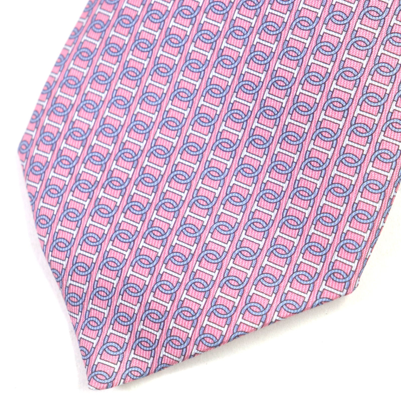 Hermes Silk Cravat Chaine d'Ancre Tie