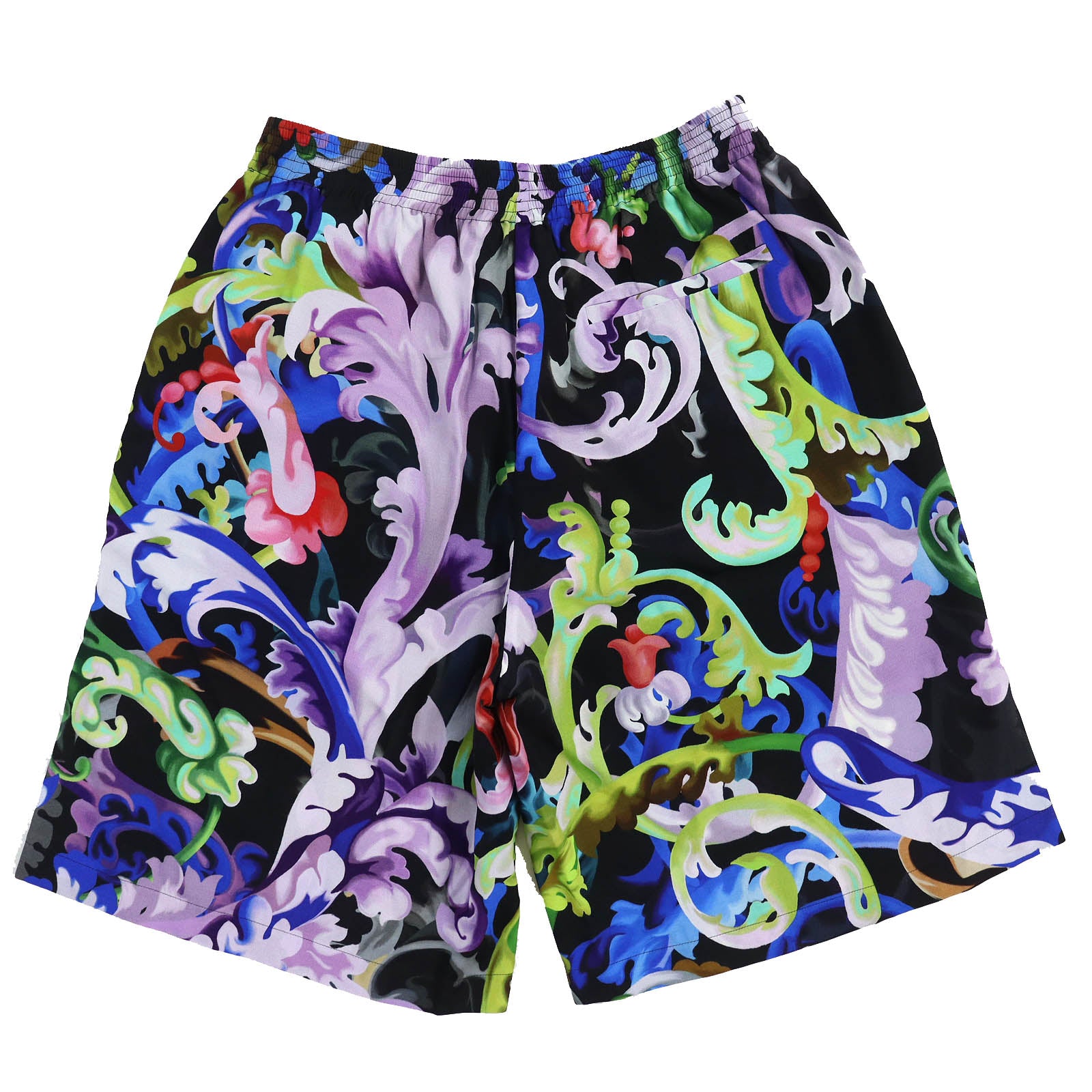 Versace College Fit Pattern Shorts Black 46