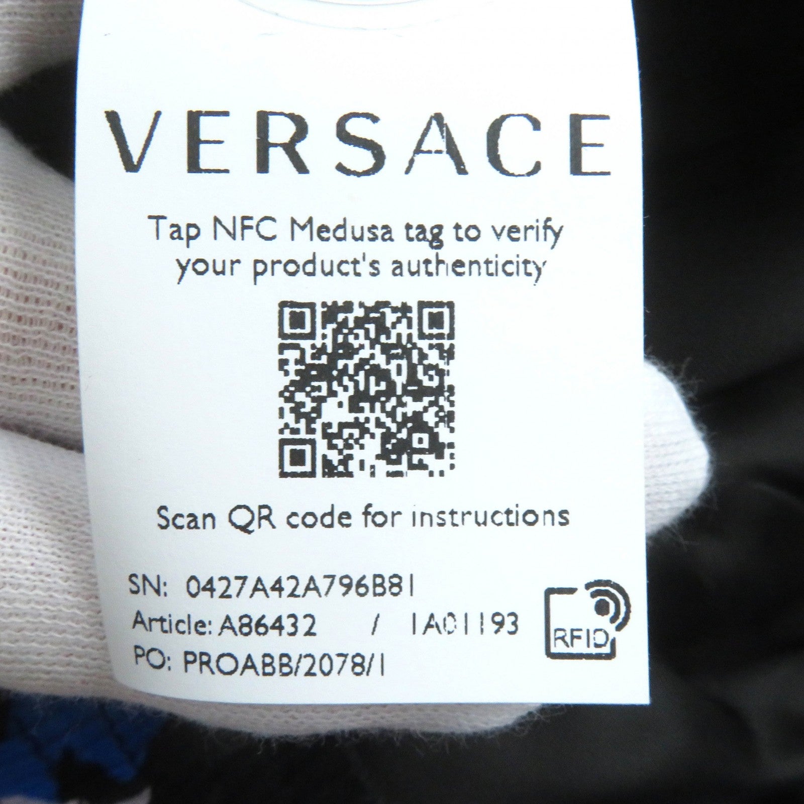 Versace College Fit Pattern Shorts Black 46