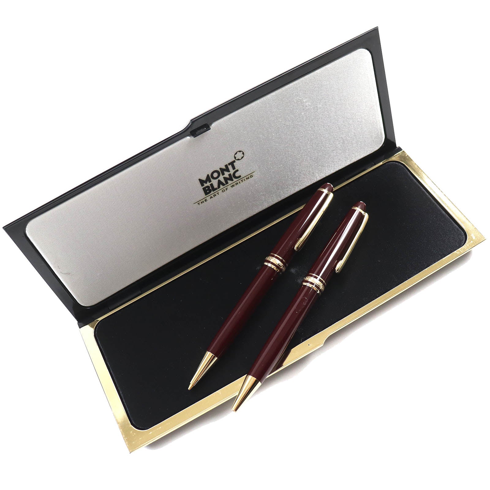 Montblanc Meisterstuck White Star Pen Set