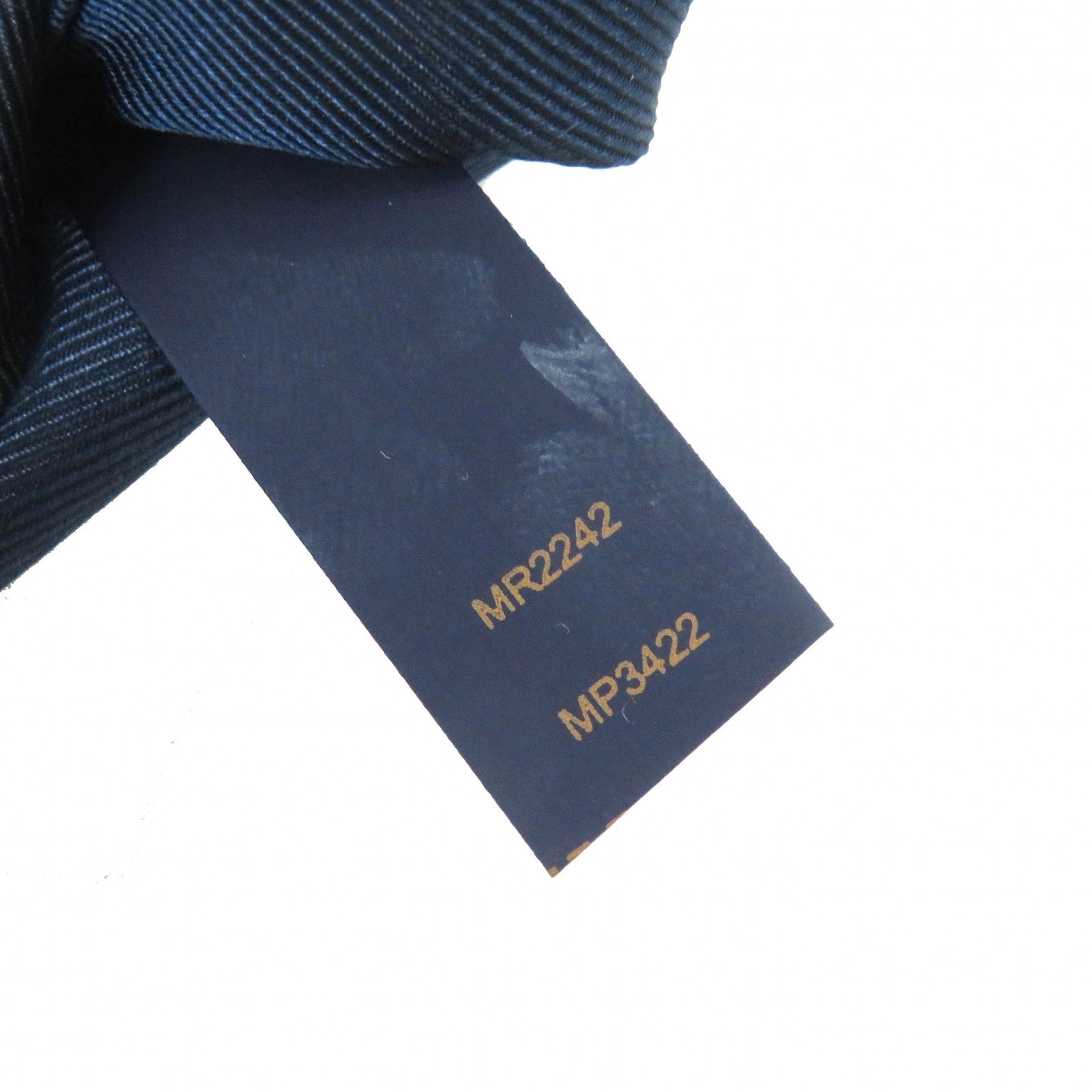 Louis Vuitton MP3422 Spider Silk Tie Navy