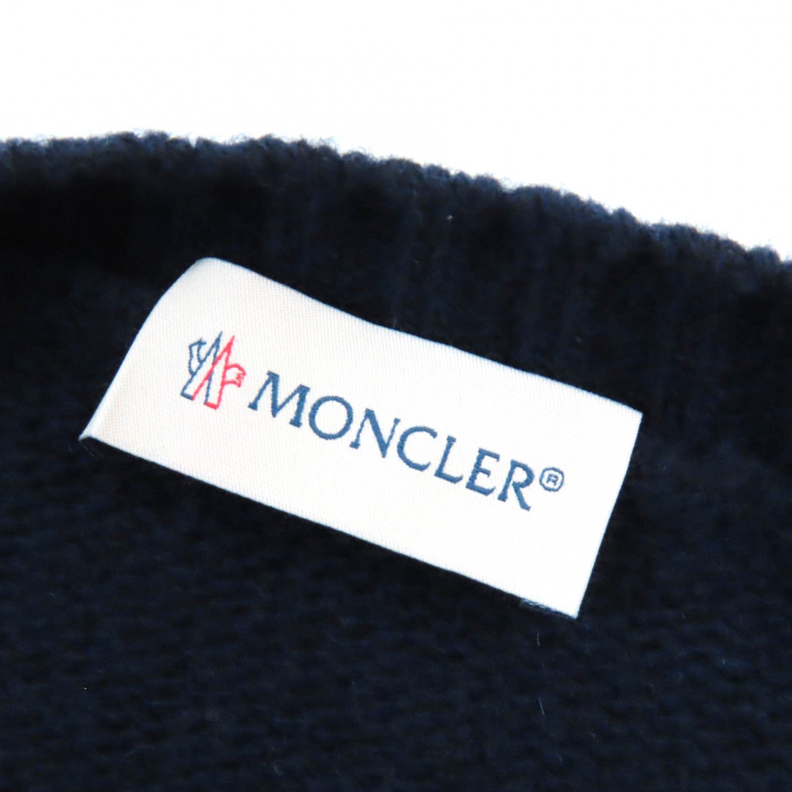 Moncler Wool Mohair Sweater Navy S