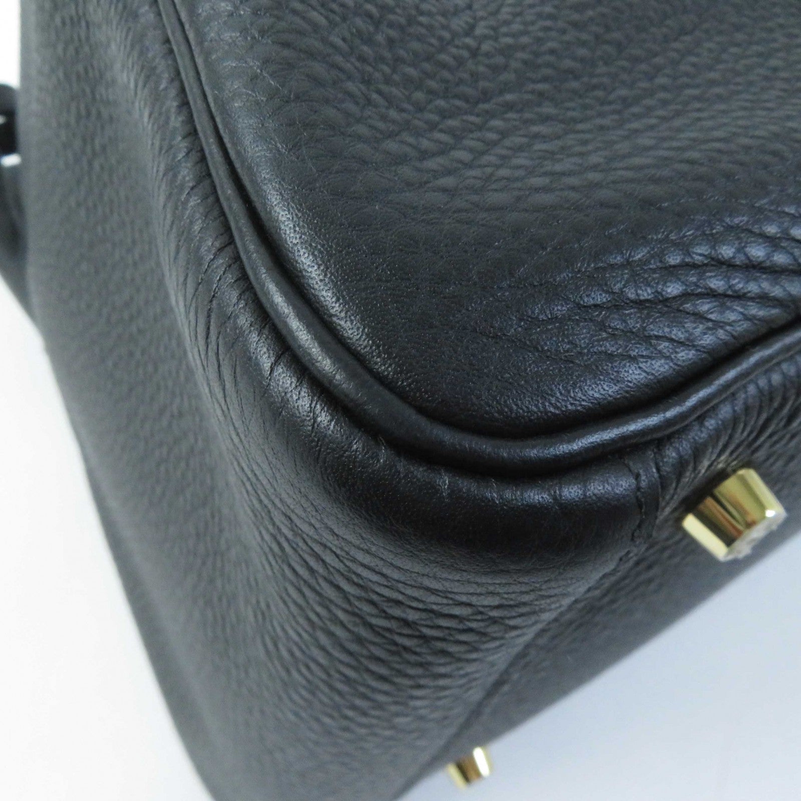 HERMES Lindy 30 Shoulder Bag Black