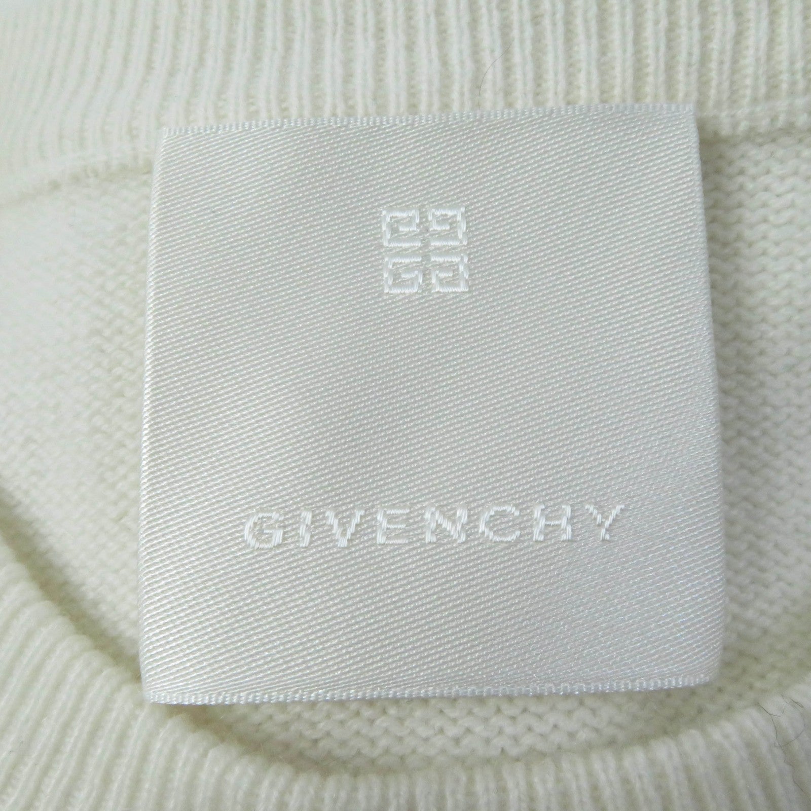 Givenchy Cashmere 4G Logo Knit Ivory M