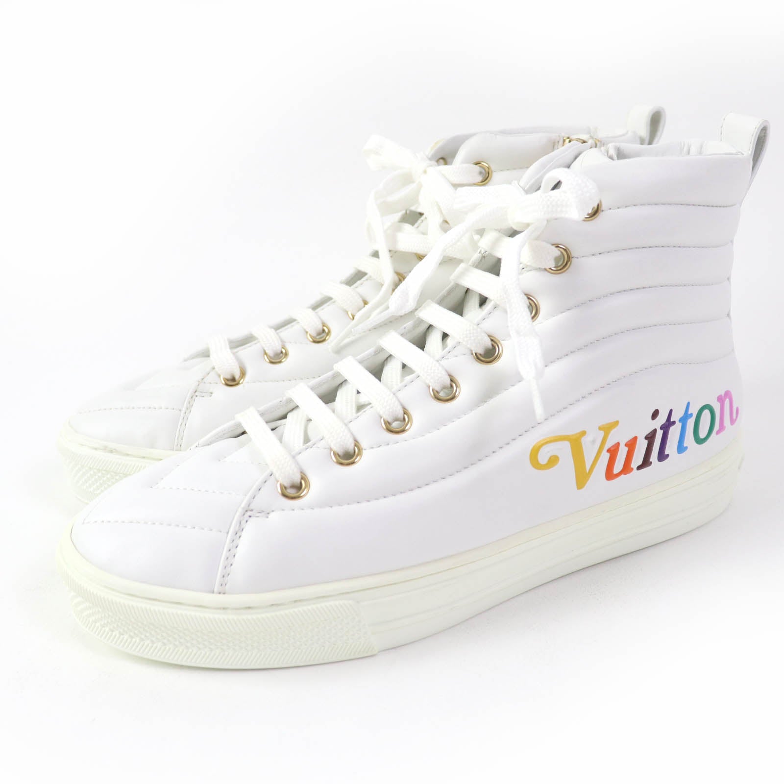 Louis Vuitton Stellar Line Logo Side Zip Sneakers