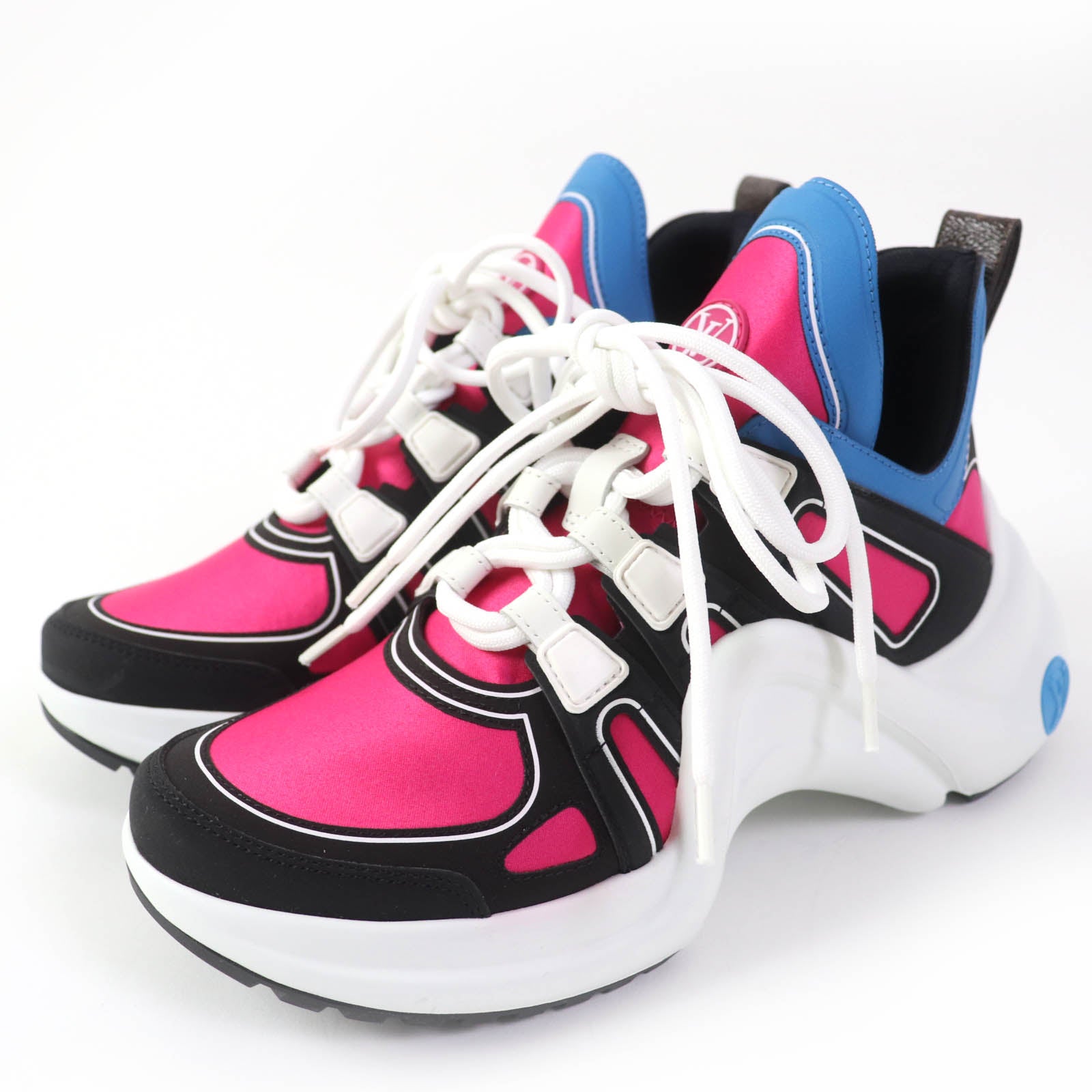 Louis Vuitton LV Logo Sneakers Multicolor Women