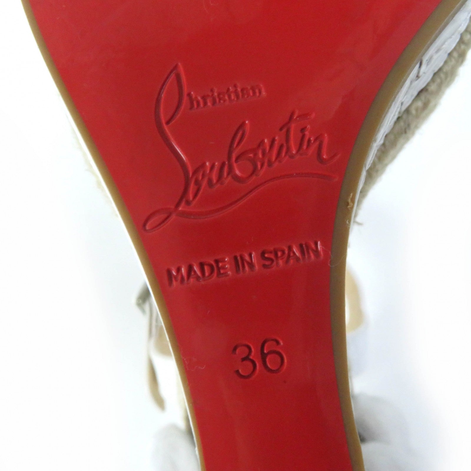 Christian Louboutin ALMERIO 120 Wedge Sandals