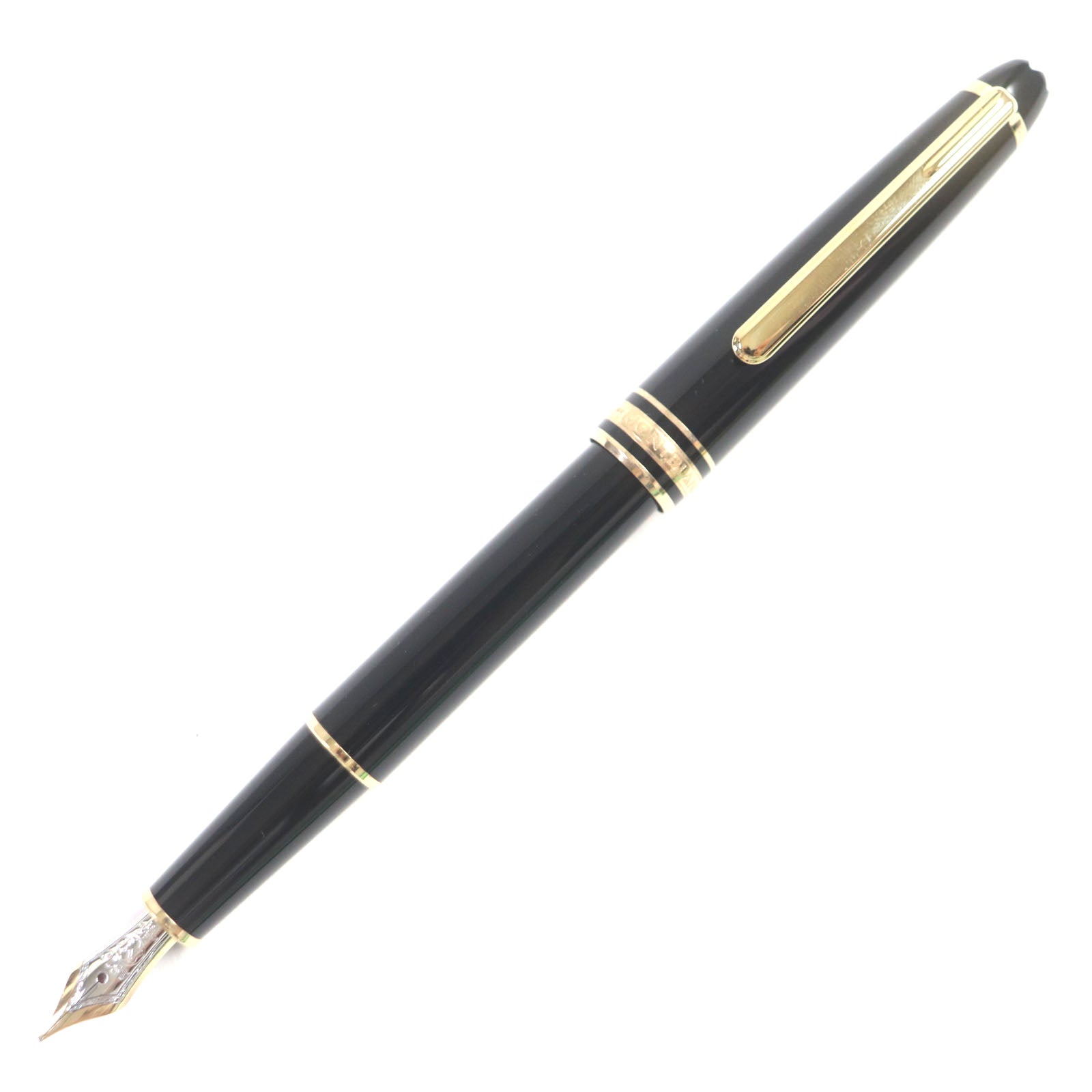 Montblanc Meisterstck K14 Fountain Pen Black Gold