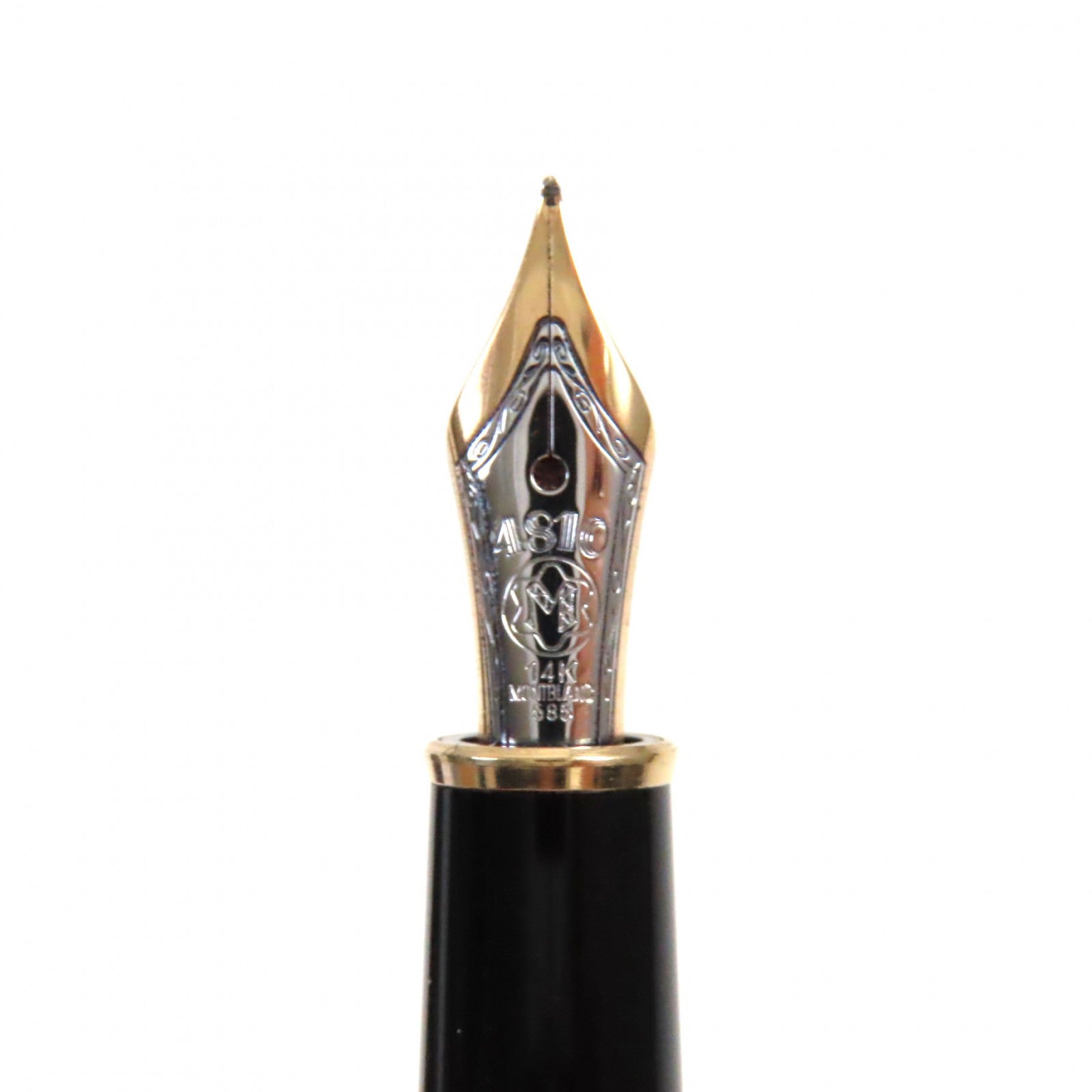 Montblanc Meisterstck K14 Fountain Pen Black Gold