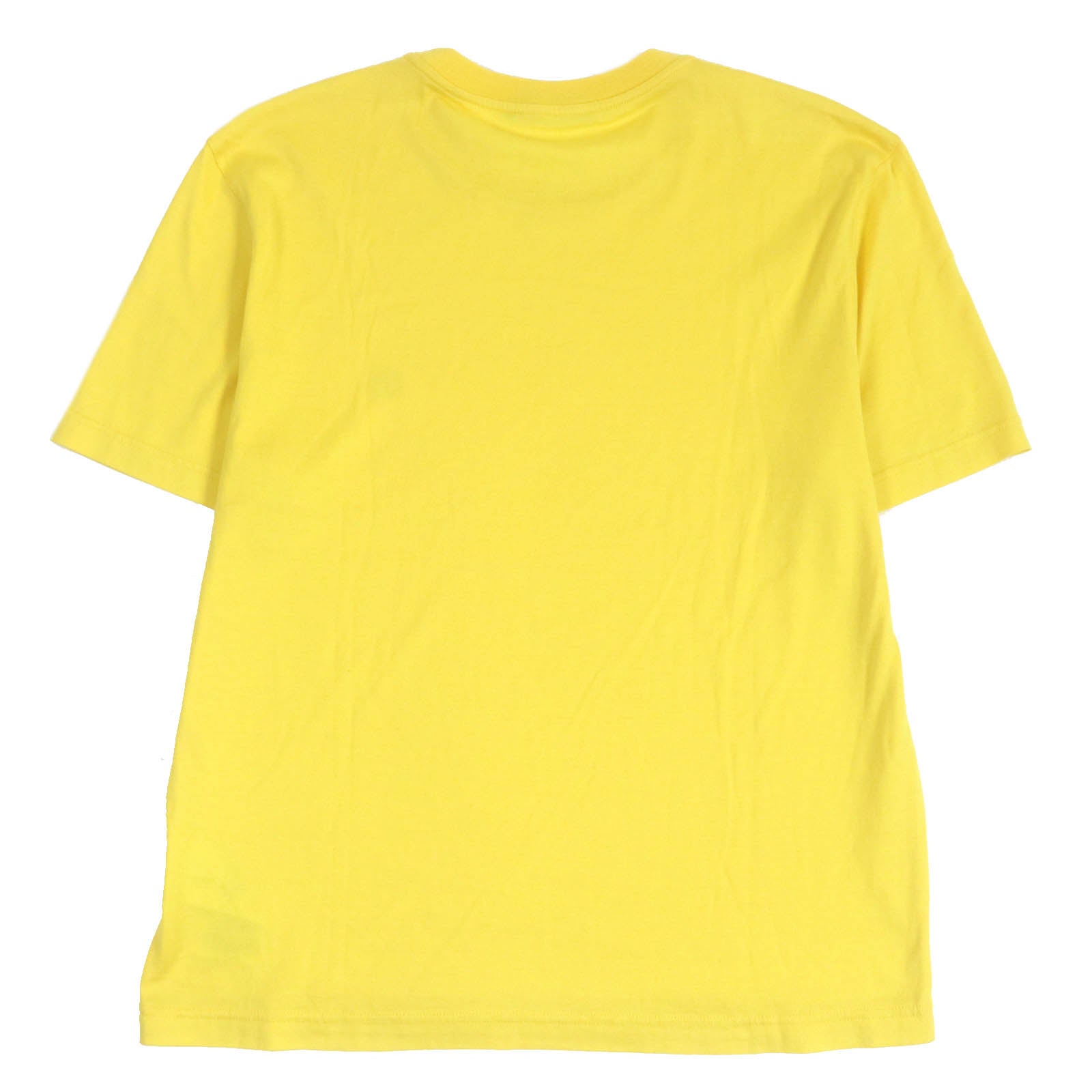 Louis Vuitton Cotton Embroidered Logo T-Shirt Yellow S