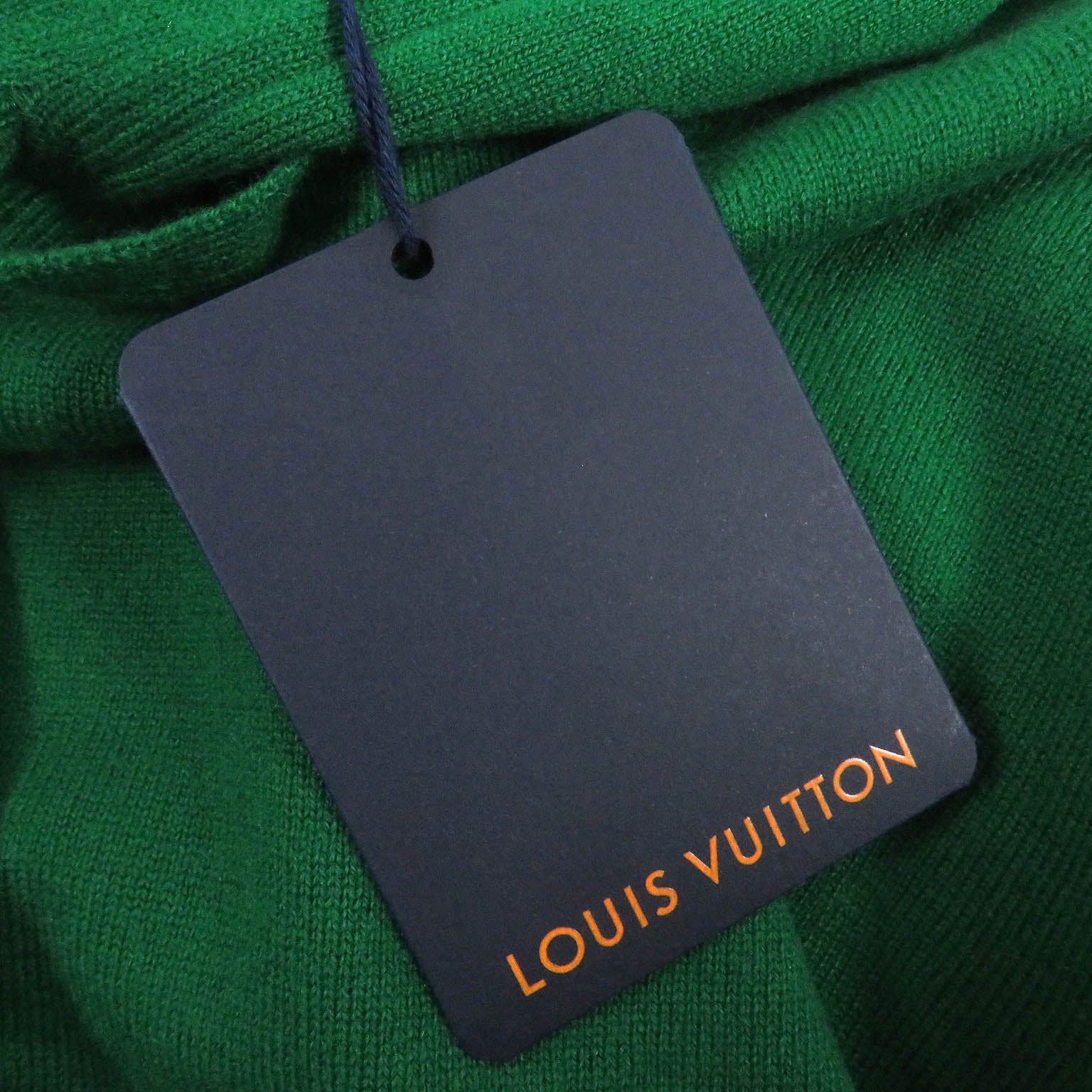 Louis Vuitton Cashmere Silk Hoodie XL Green